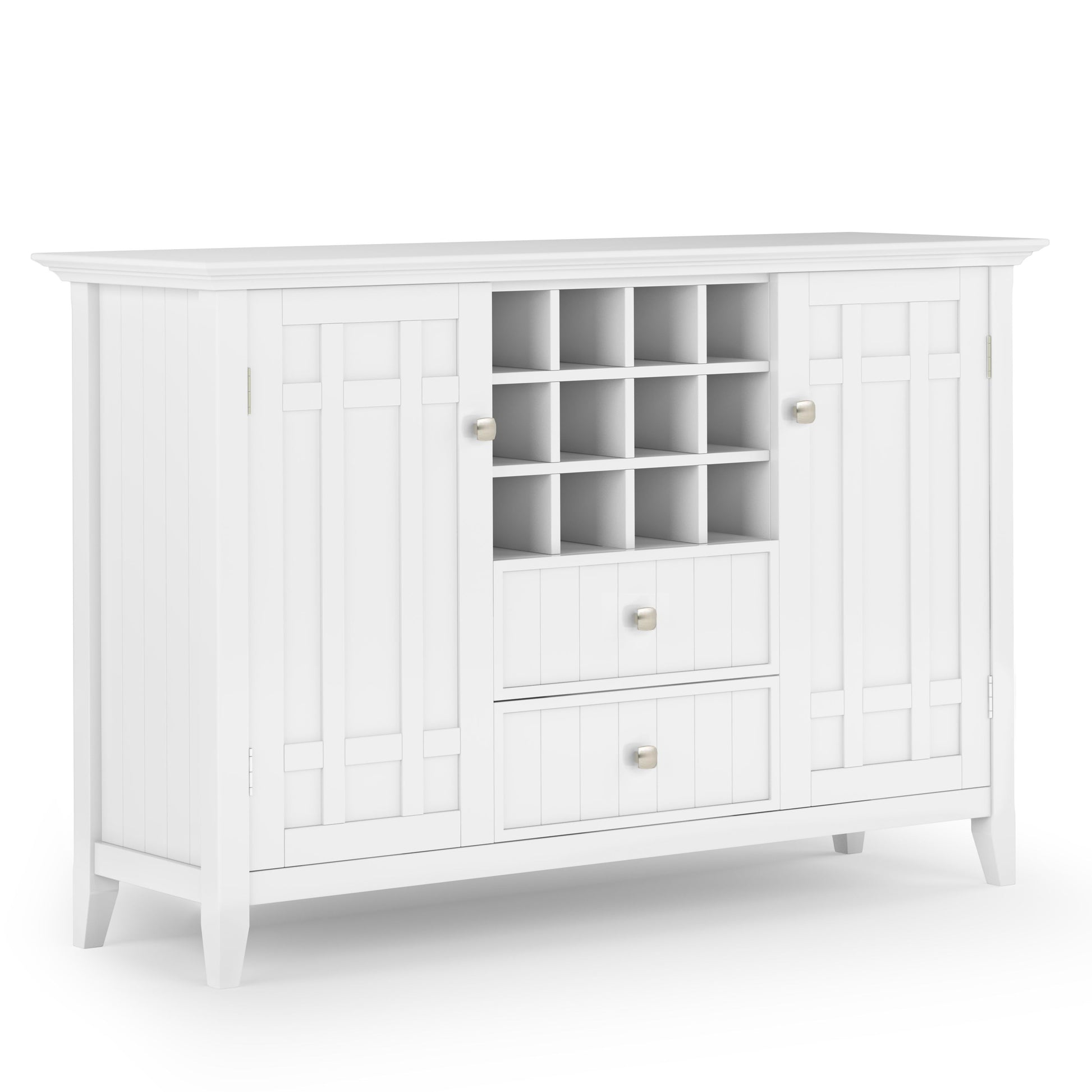 Bedford - Sideboard Buffet And Wine Rack - Best Buy Furniture