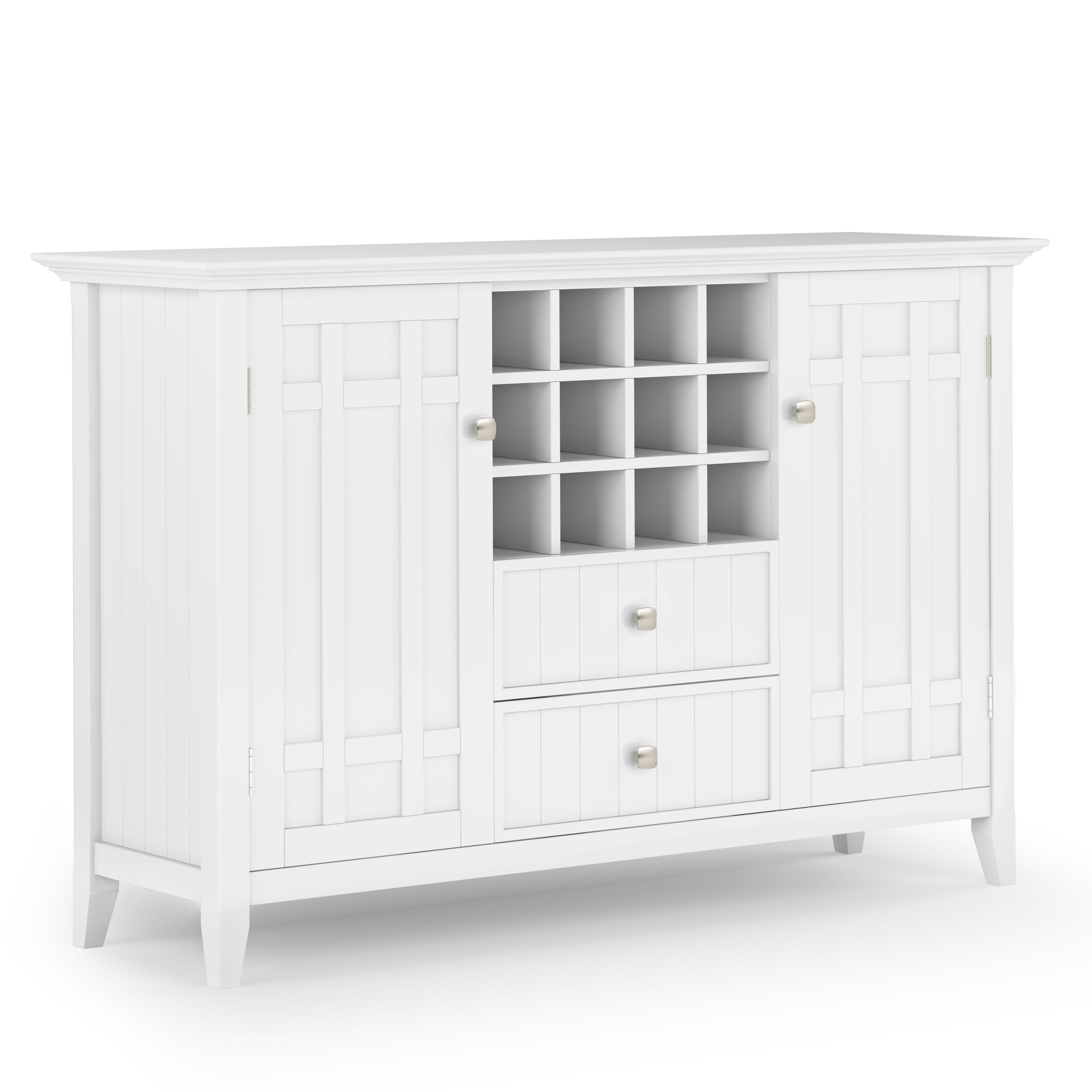 Bedford - Sideboard Buffet And Wine Rack - Best Buy Furniture
