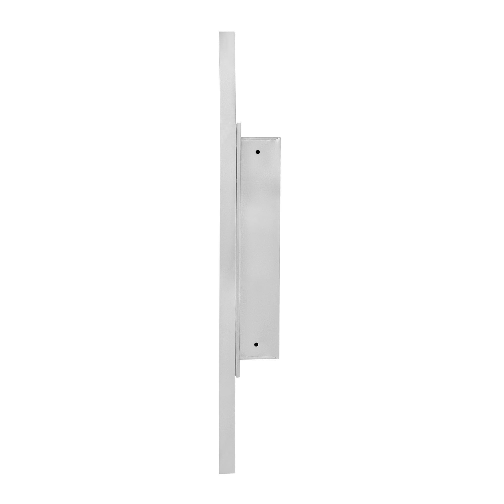 Rectangle Medicine Cabinet Mirror Bathroom Mirror With Storage Wall Mounted Medicine Mirror Cabinet With LED - Sliver