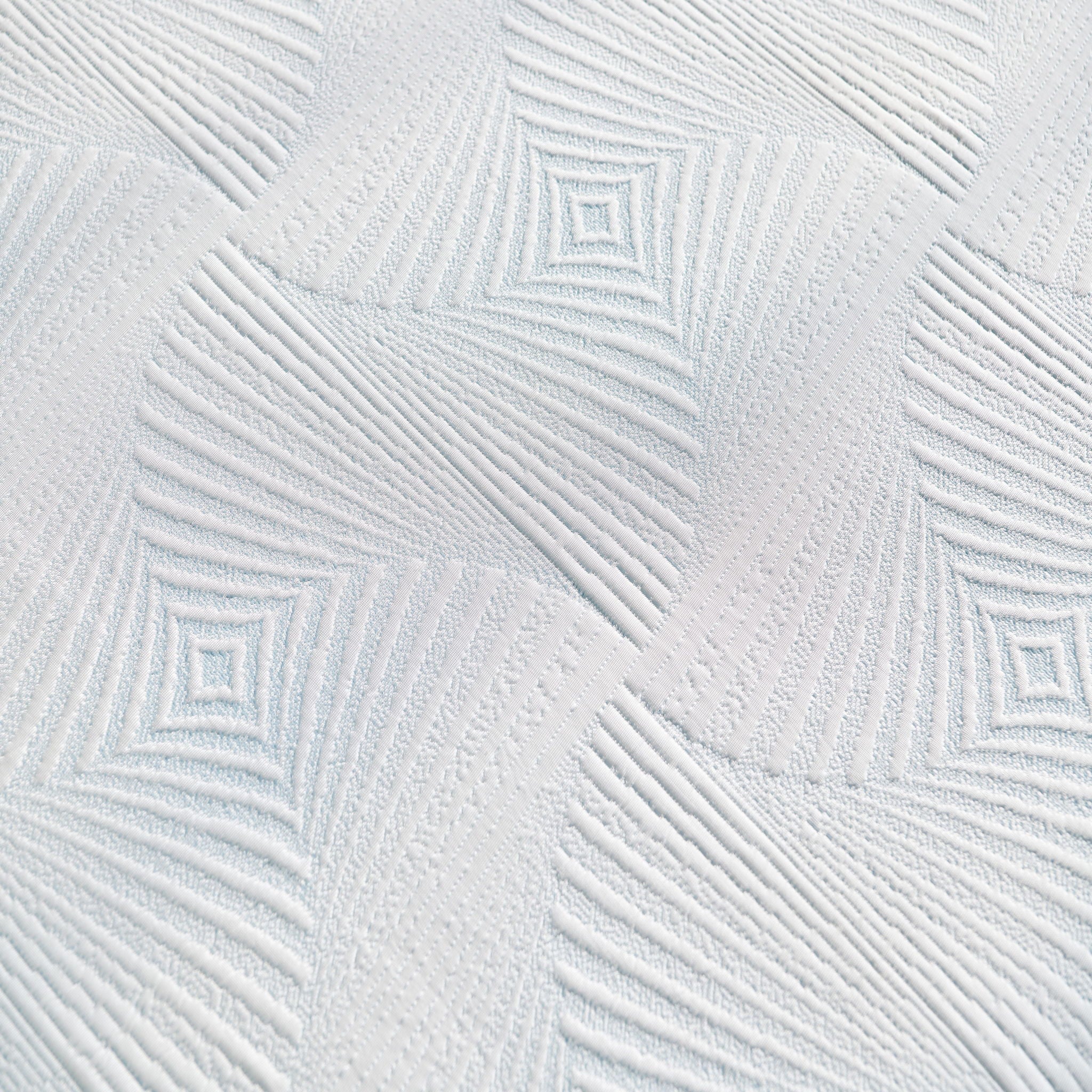 Full Mattress & Bed Frame With Cool , Innovative All In One, Pressure Relief, Motion Isolation - White