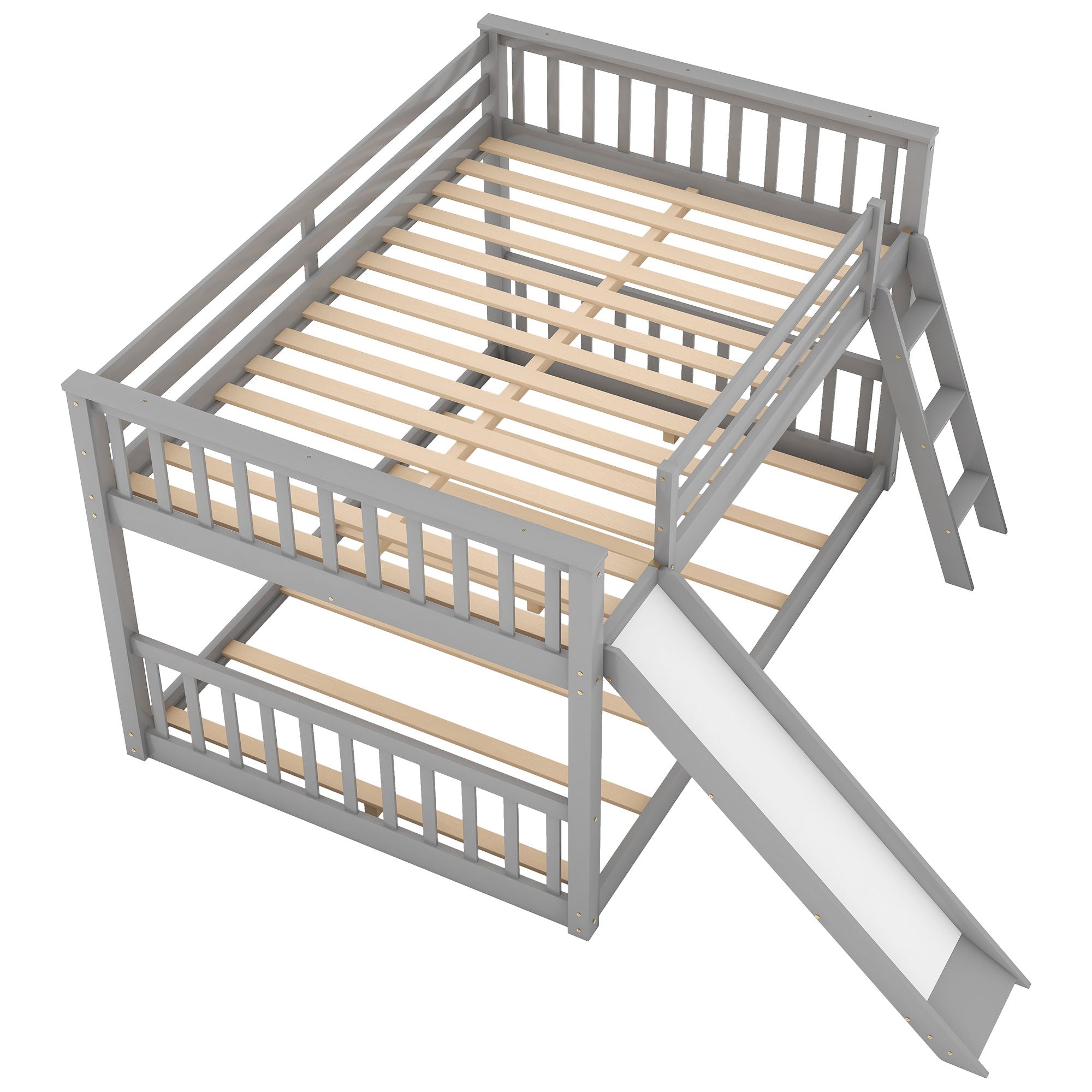 Bunk Bed & Convertible Slide And Ladder