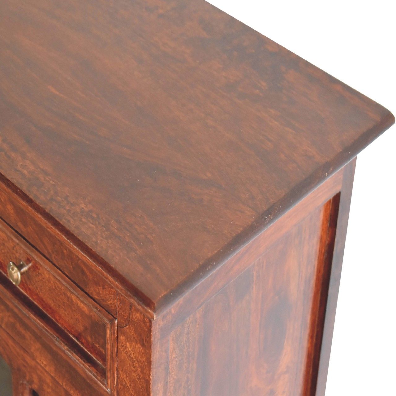 Glazed Cabinet - Cherry