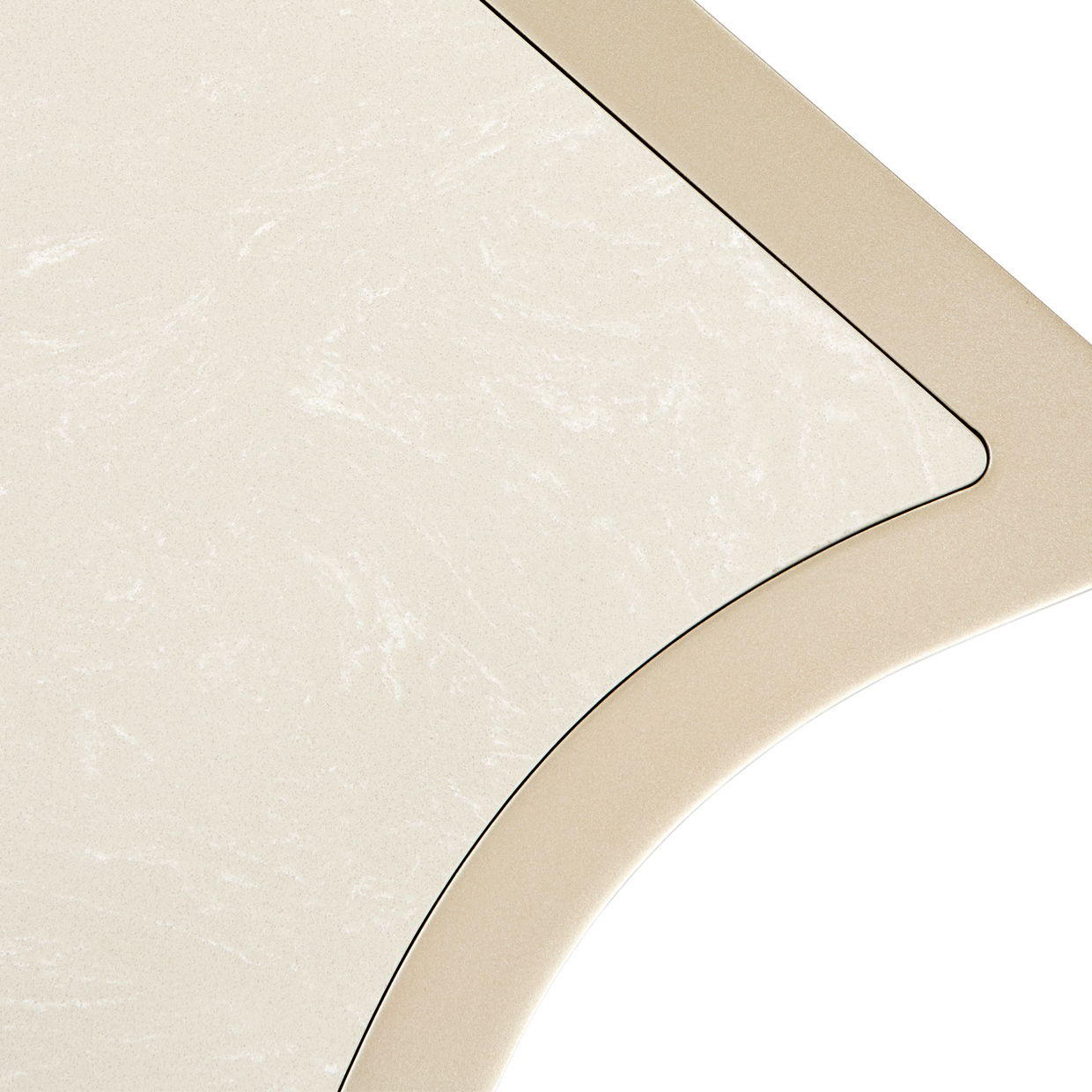 La Marisia - Nightstand - Creamy Pearl