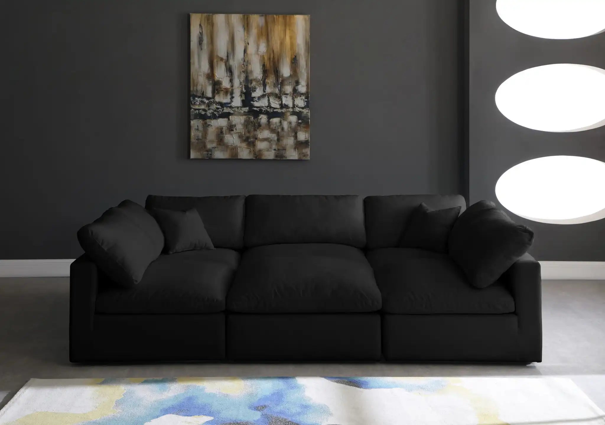 Plush - 6 Piece Modular Sectional