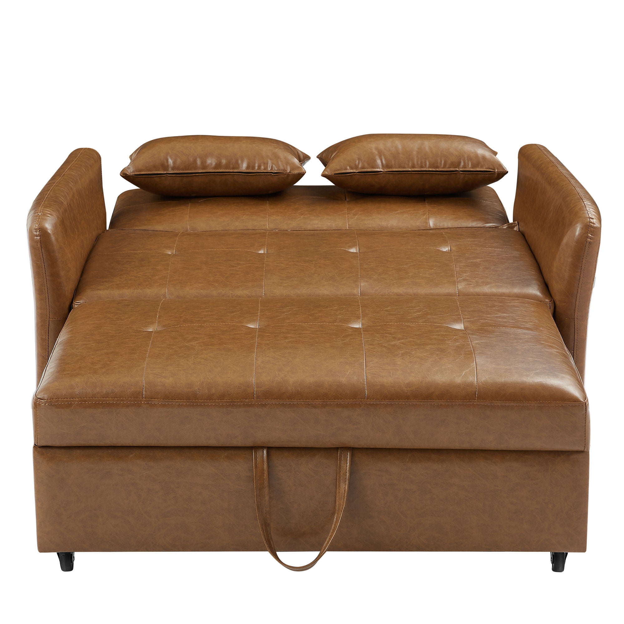 Convertible Sleeper Bed, Adjustable Oversized Armchair With 3 USB Ports