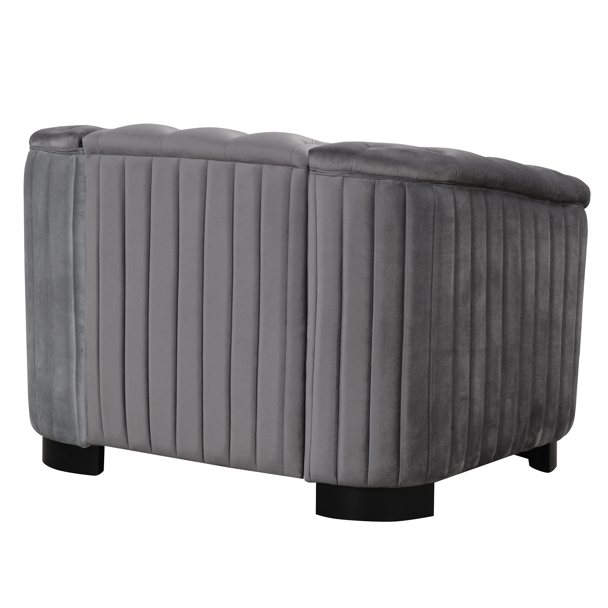 Upholstered Accent Sofa Chair With Removable Cushion