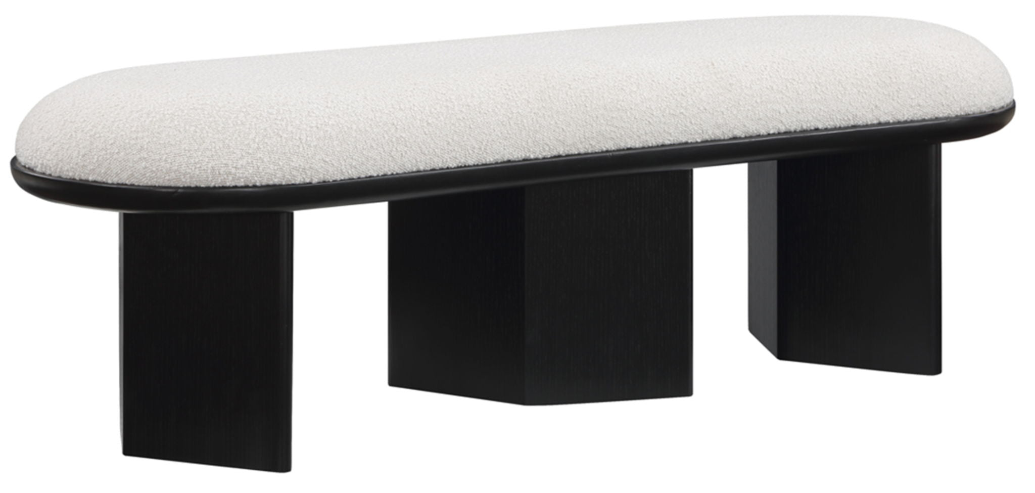Wilshire - Bench With Black Base
