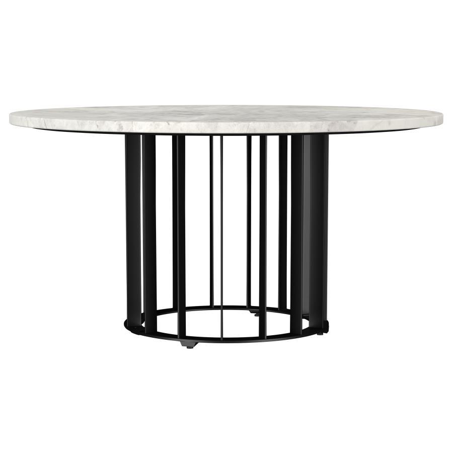 Haven - Round Marble Coffee Table Set