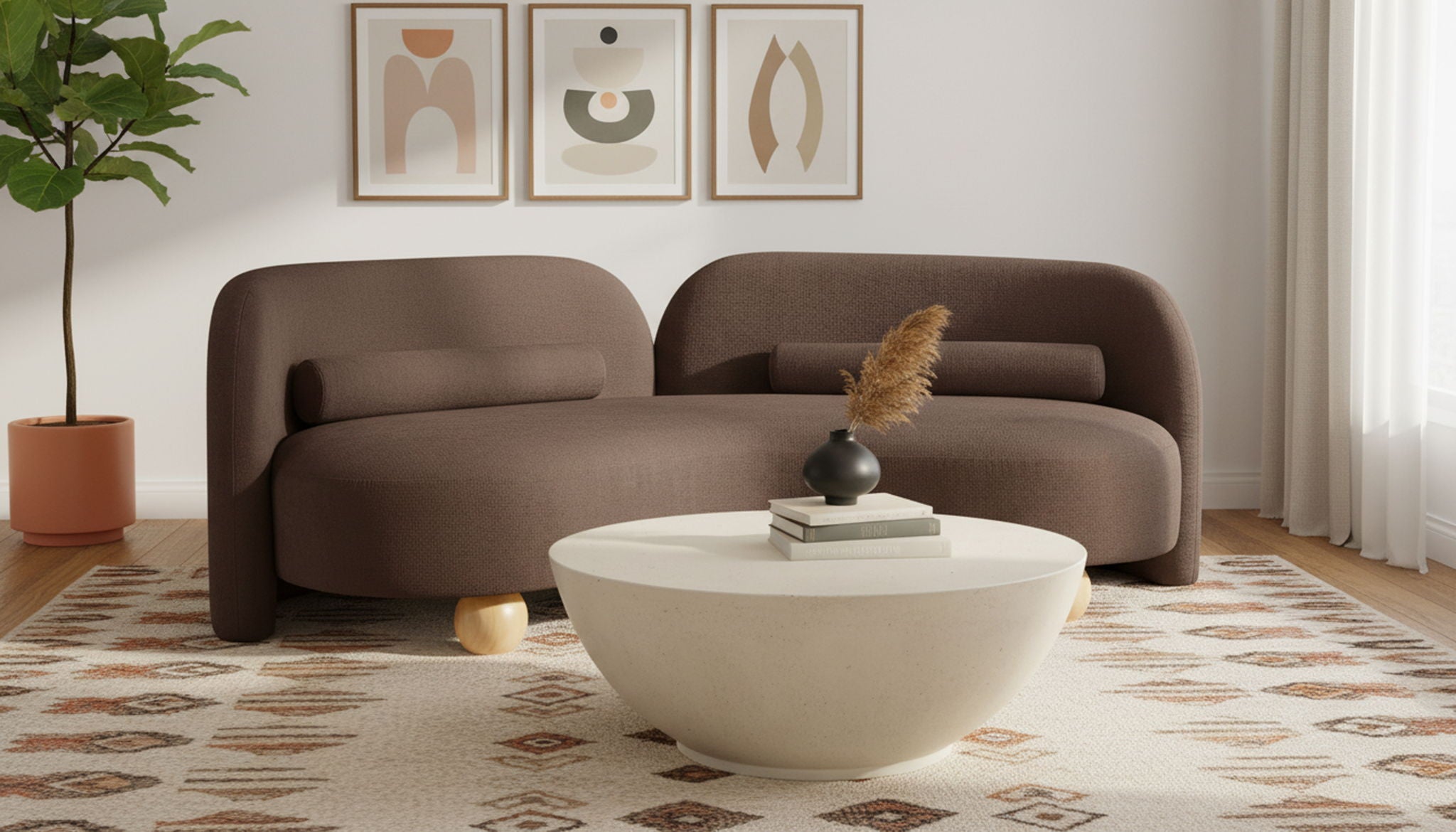 Daphne - Chenille Sofa