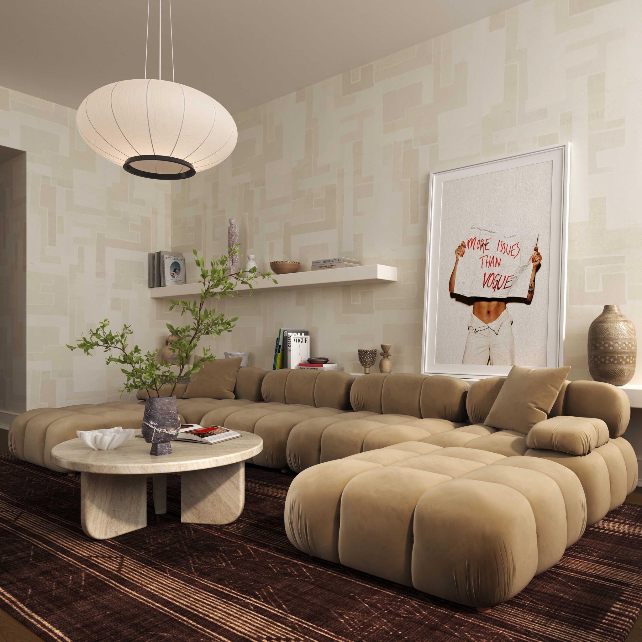 Calliope - Modular Armless Chair