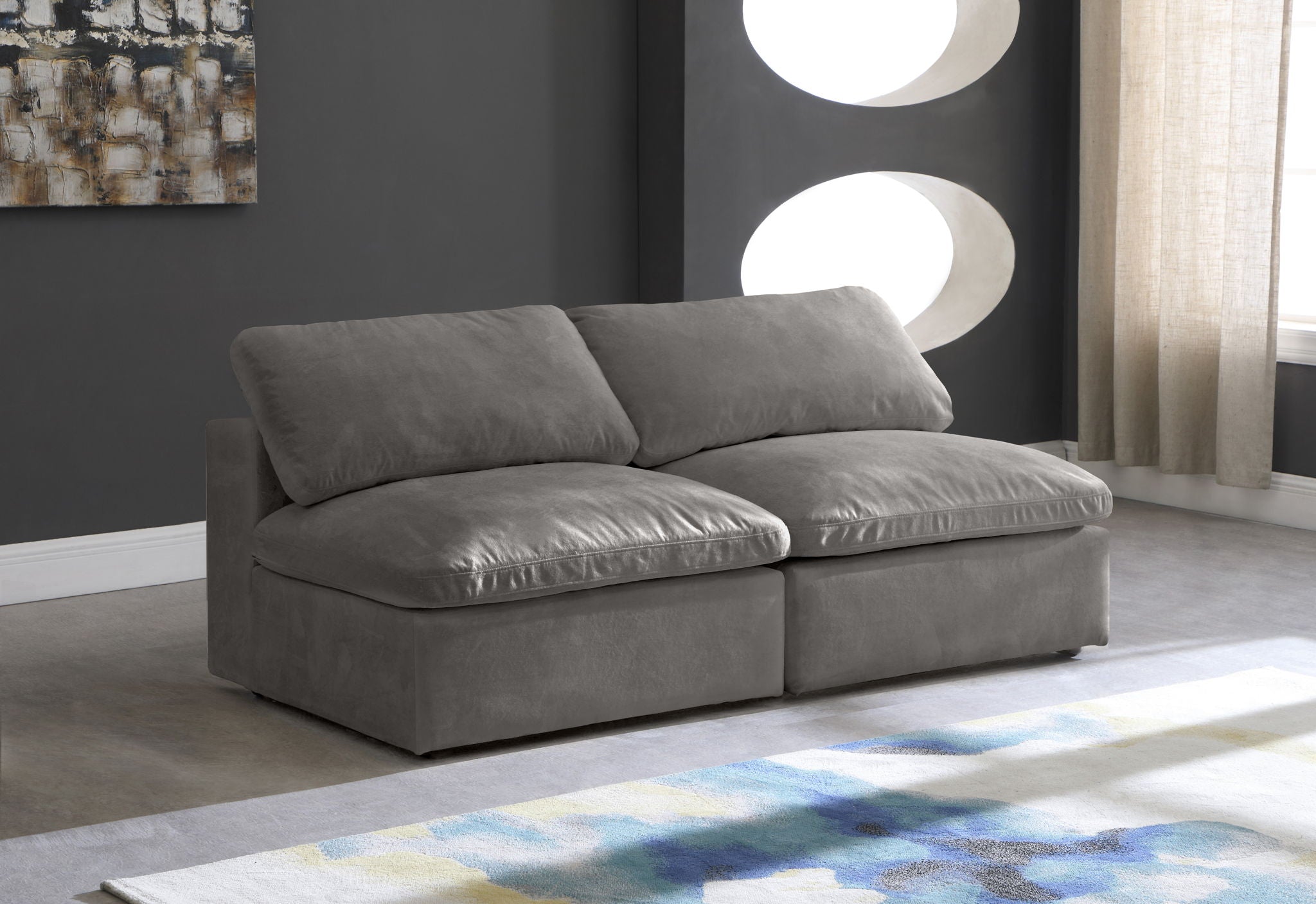Cozy - Modular Armless 2 Seat Sofa