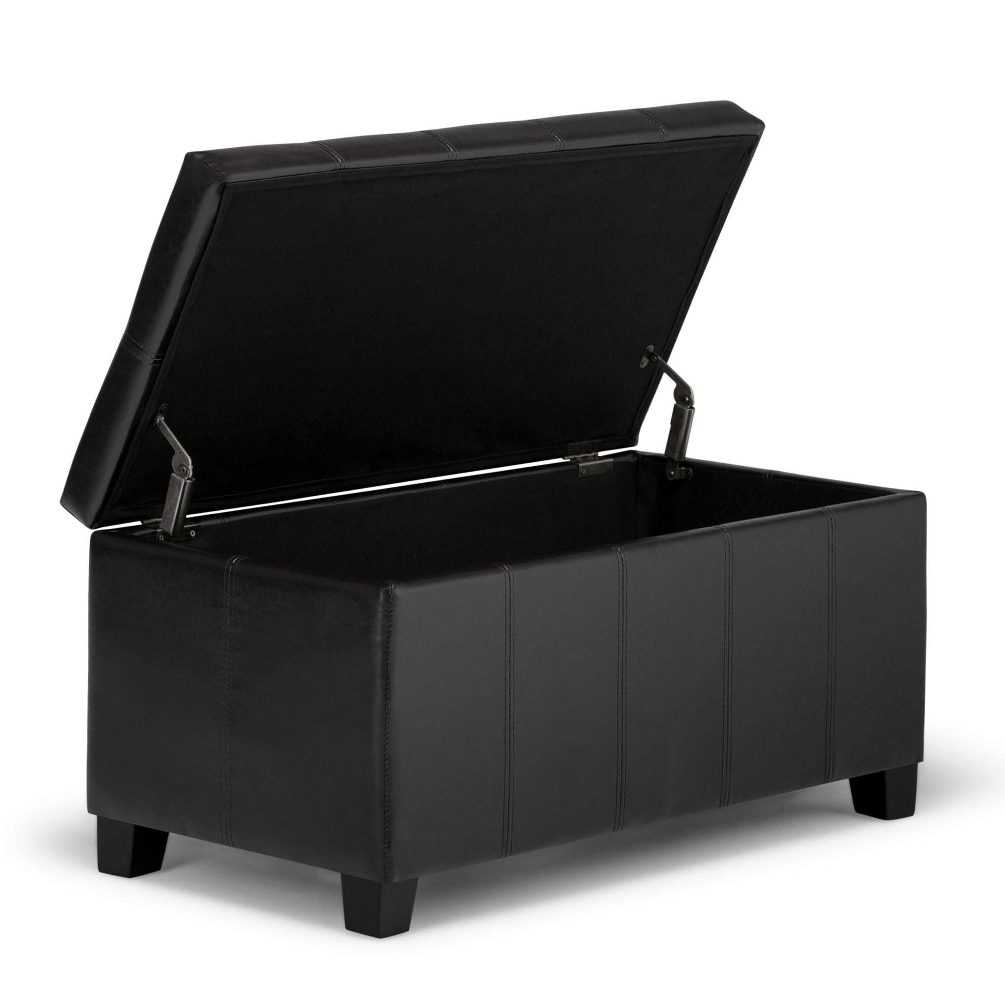 Dover - Upholstered Storage Ottoman Bench - Best Buy Furniture