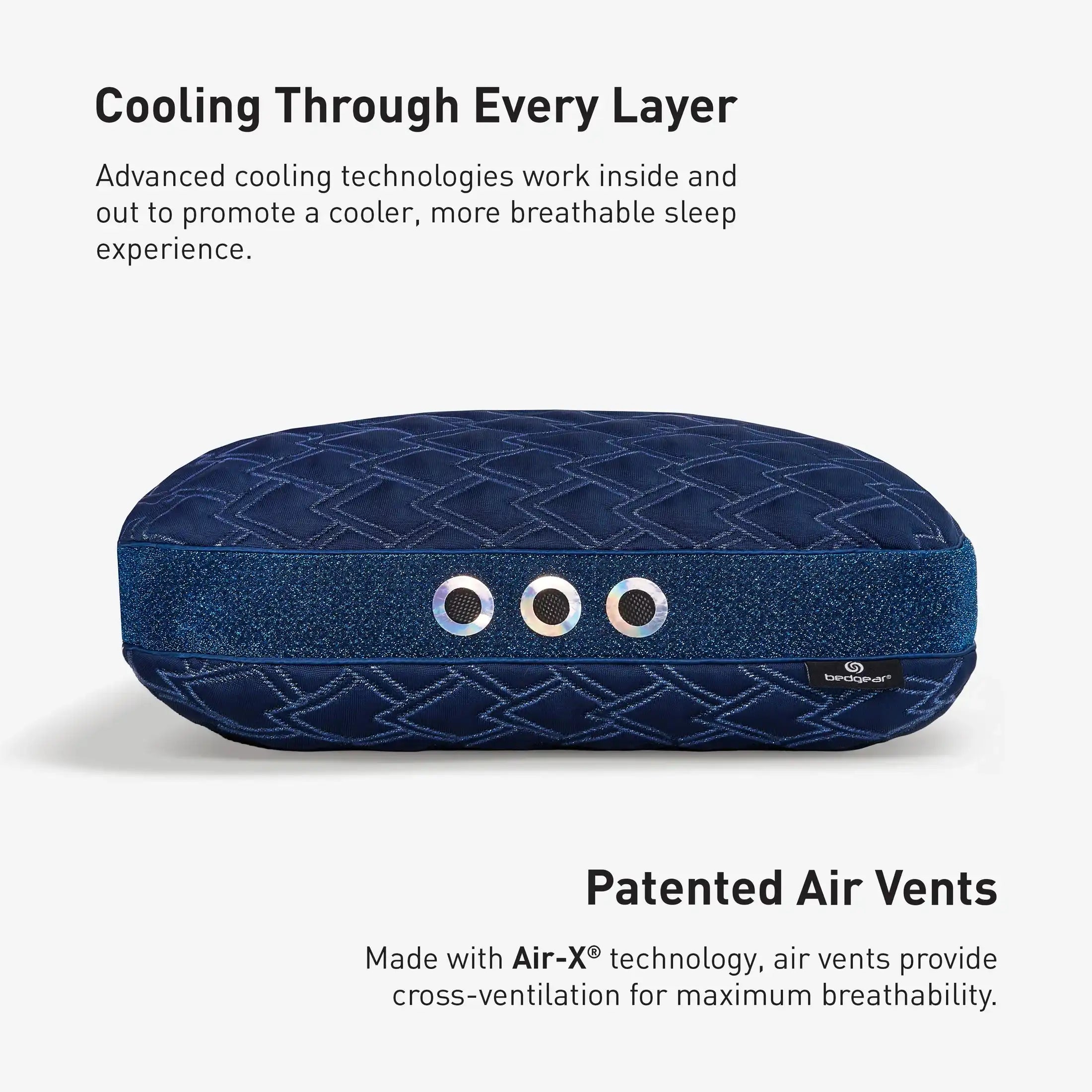 BEDGEAR Night Ice Performance Pillow