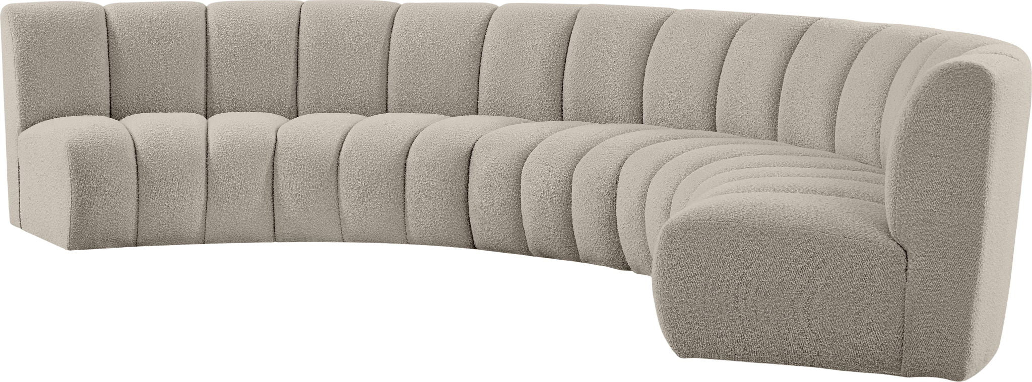 Infinity - 5 Piece Boucle Modular Sectional