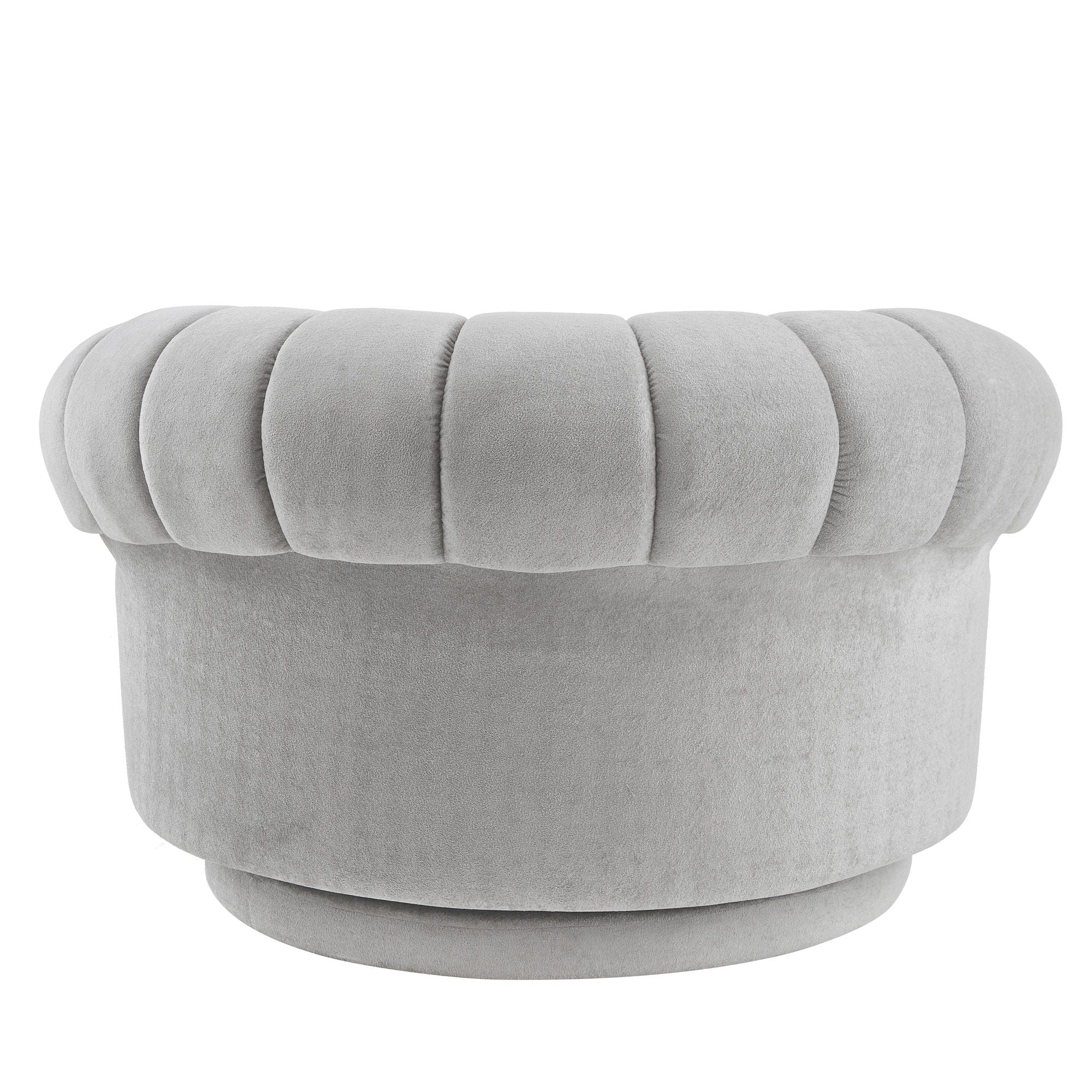 Round Swivel Accent Chair With Rotation