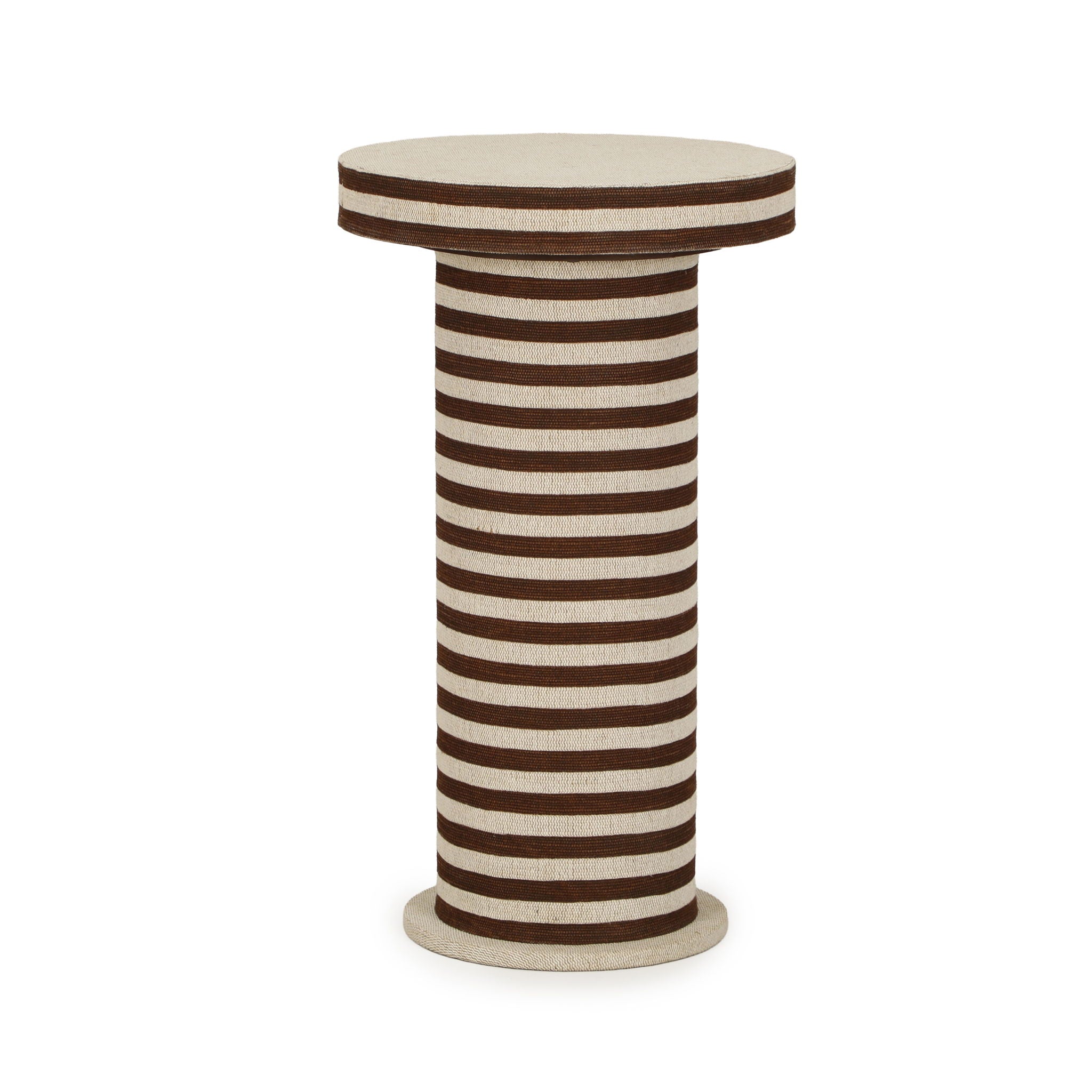 Lyra - Striped Cotton Jute Contract-Grade Table