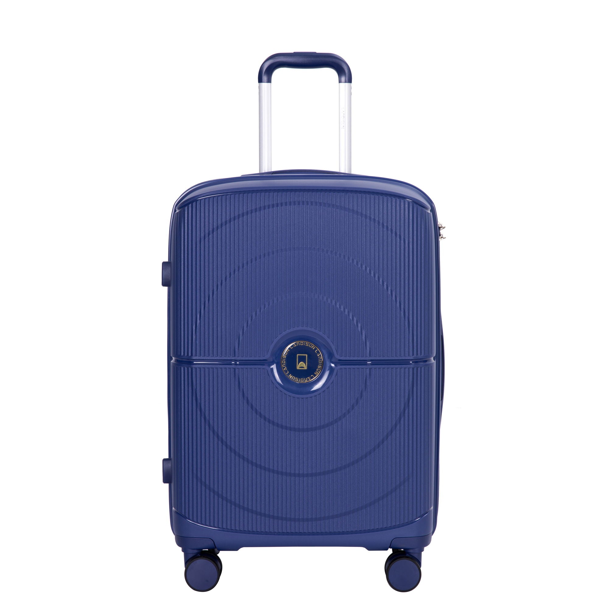 3 Piece Set Expandable Hardshell Suitcase Double Spinner Wheels