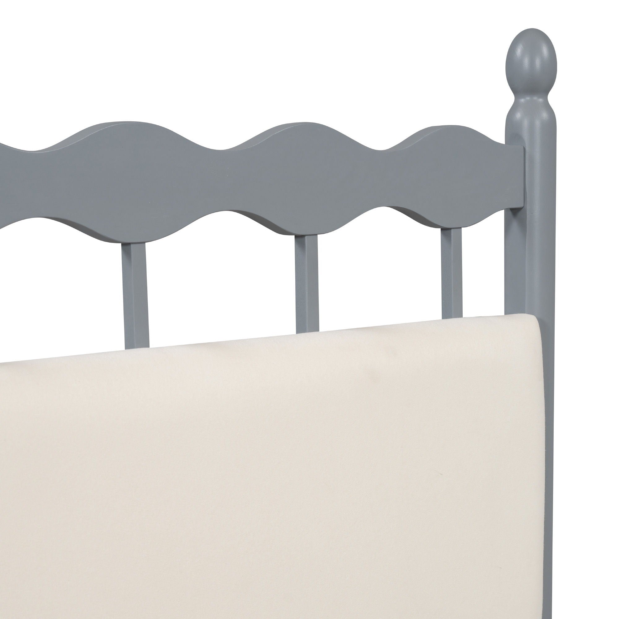 Storage Platform Bed With 2 Big Drawers & Trundle