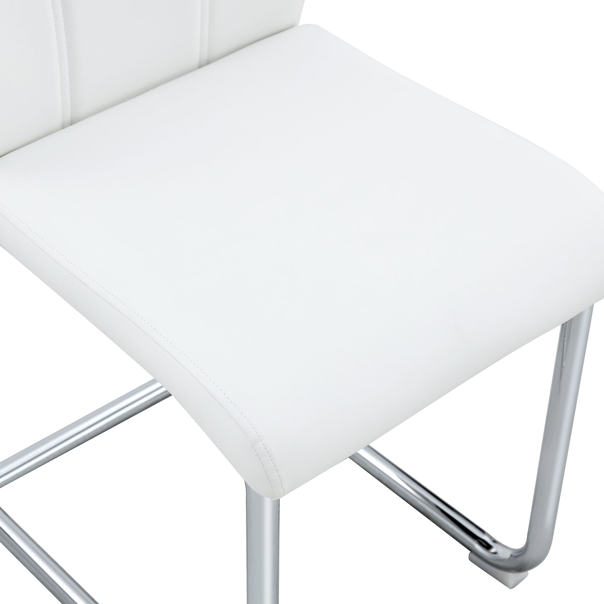Modern Dining Chairs With High Backrest And Sturdy Legs