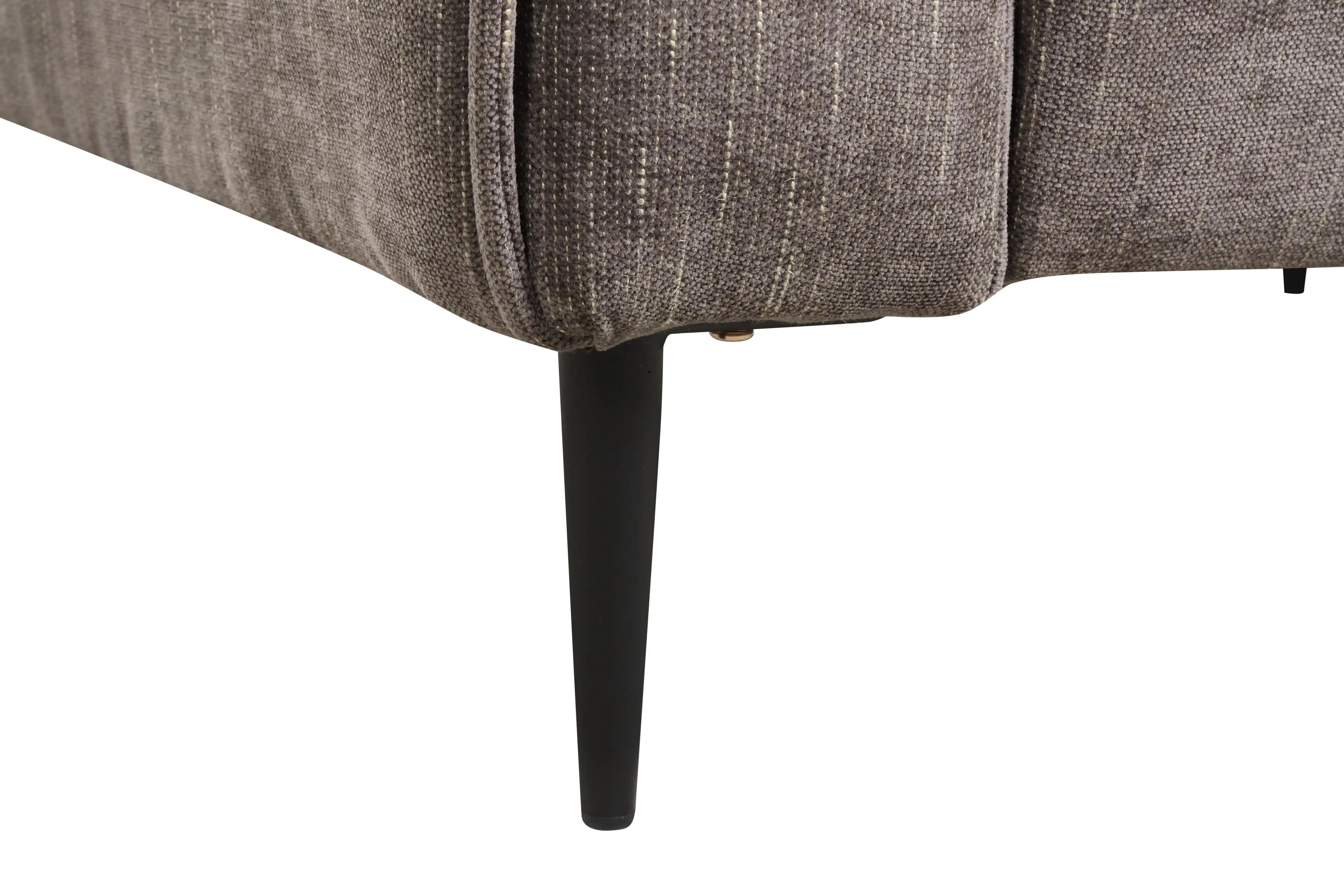 Valentina - Chenille Chair With Metal Legs And Throw Pillow - Best Buy Furniture
