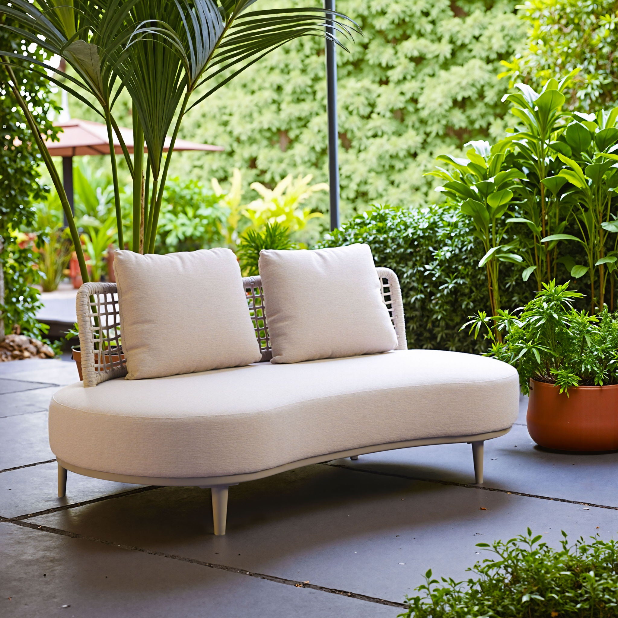Ruhe - Outdoor Sofa - Beige