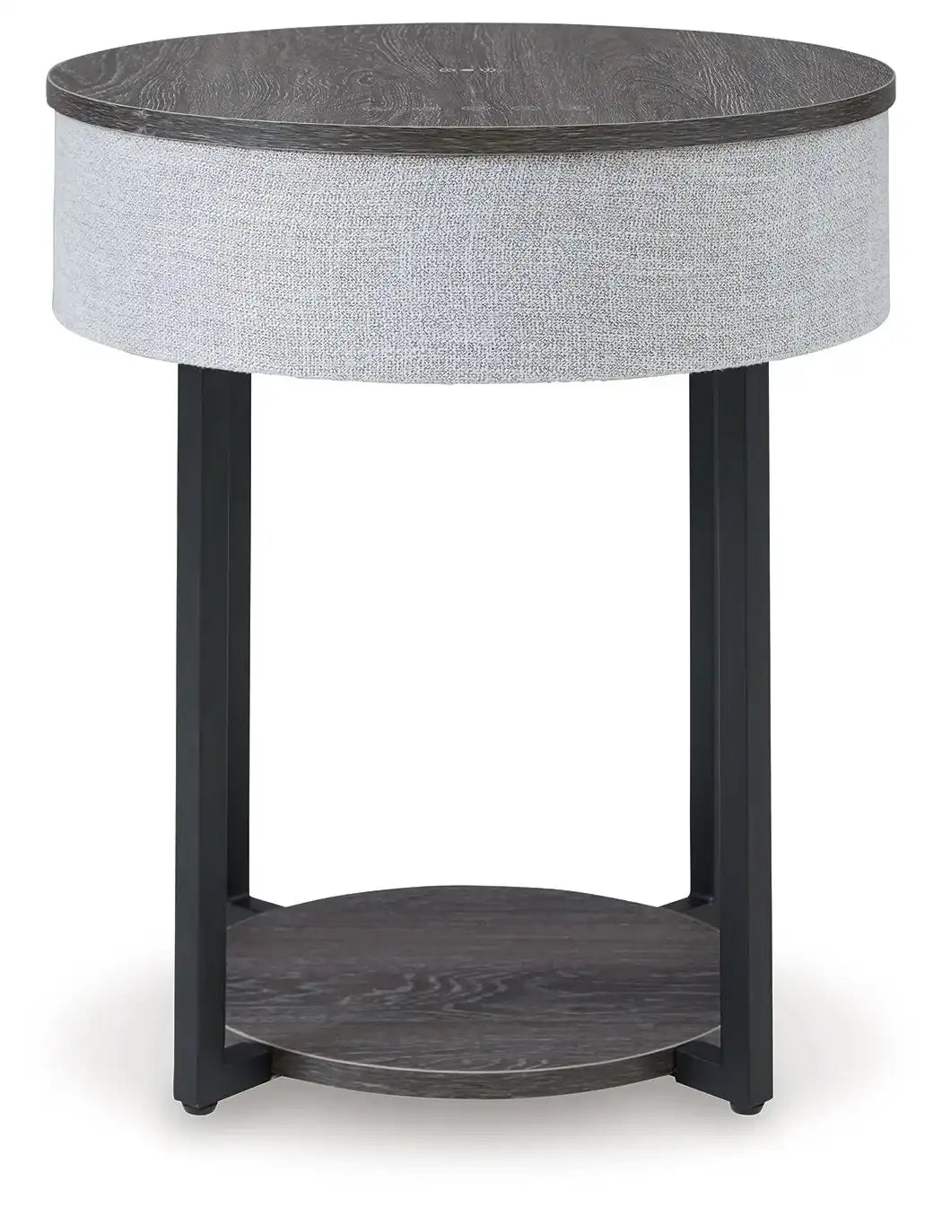 Sethlen - Gray / Black - Accent Table