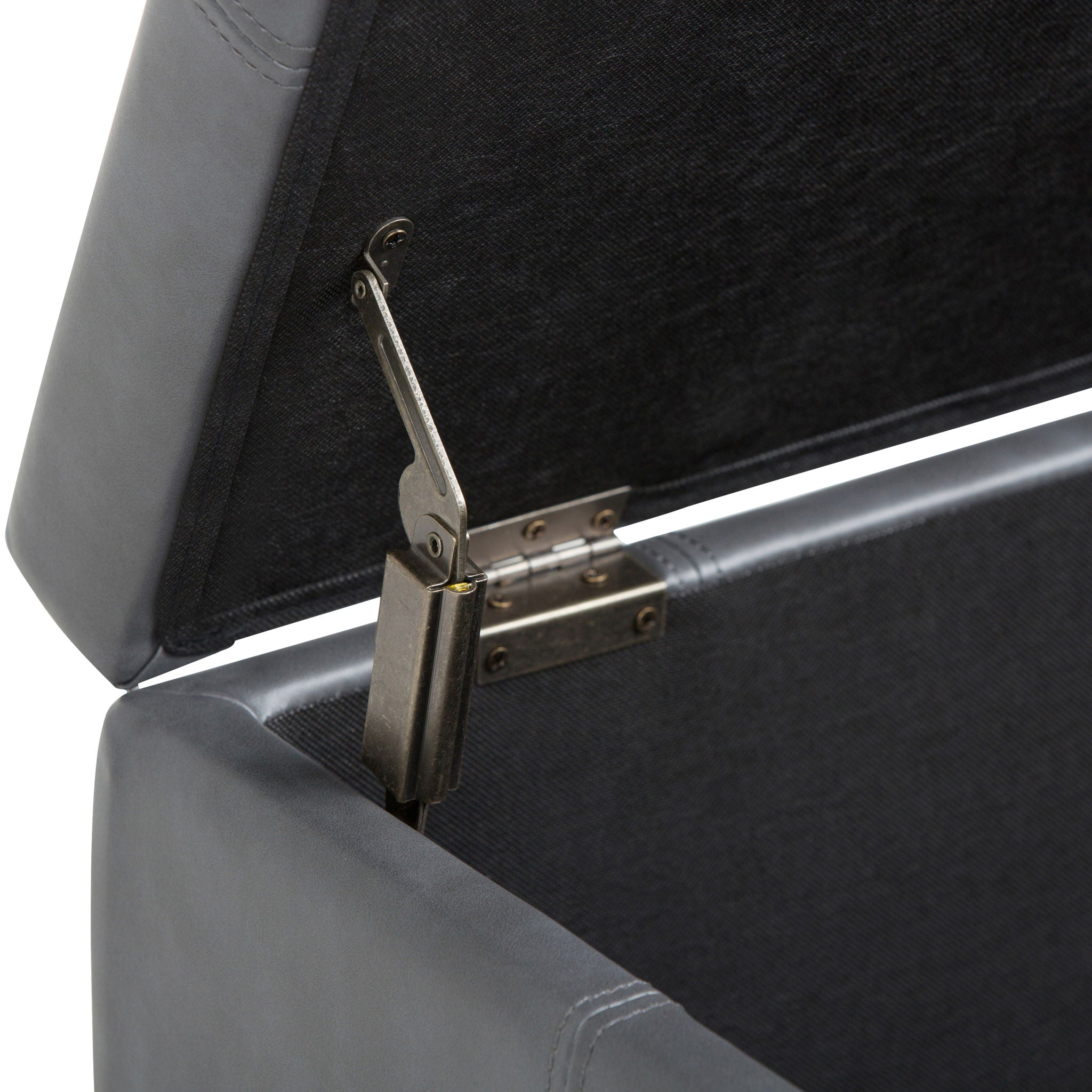 Dover - Upholstered Storage Ottoman Bench - Best Buy Furniture