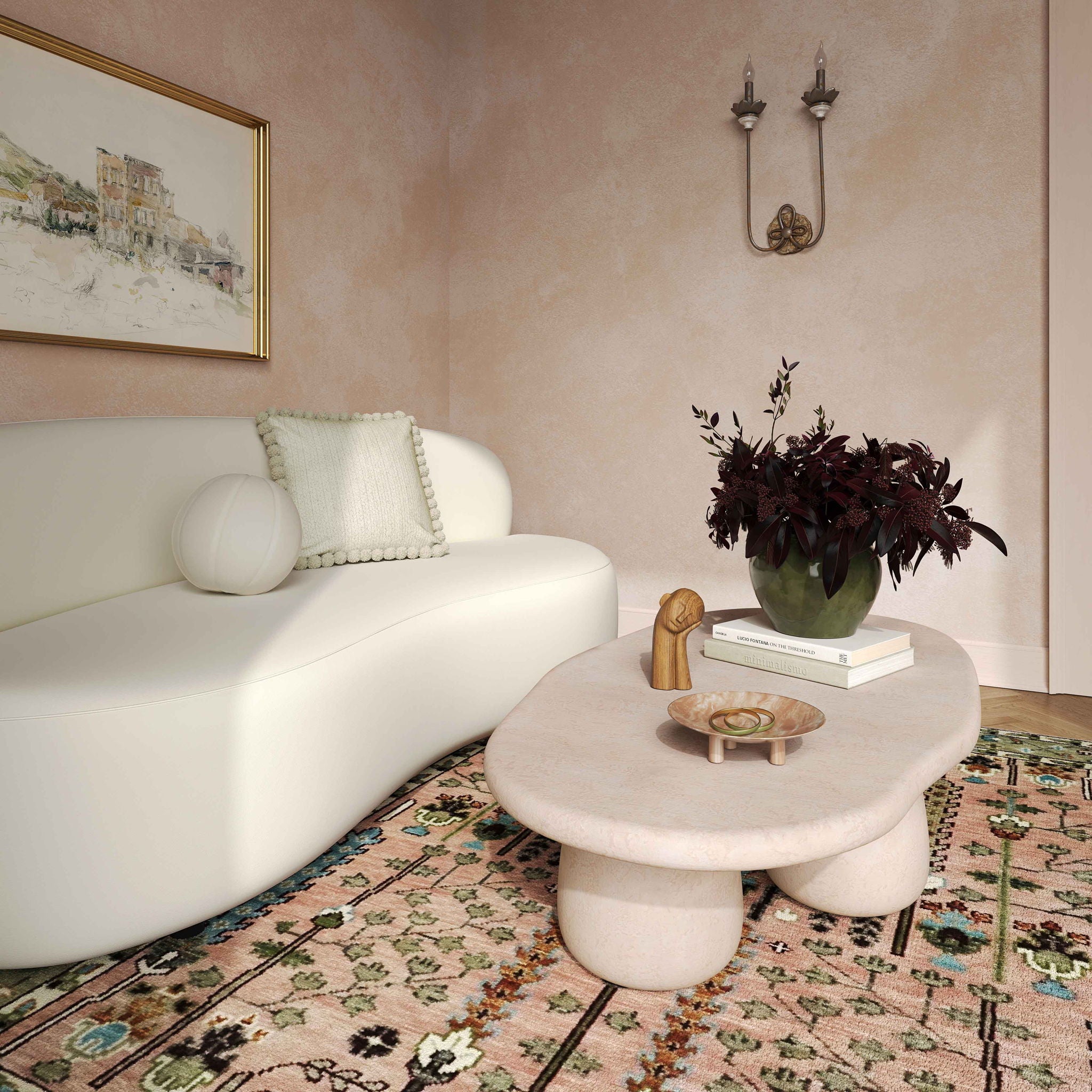 Rahul - Coffee Table - Cream