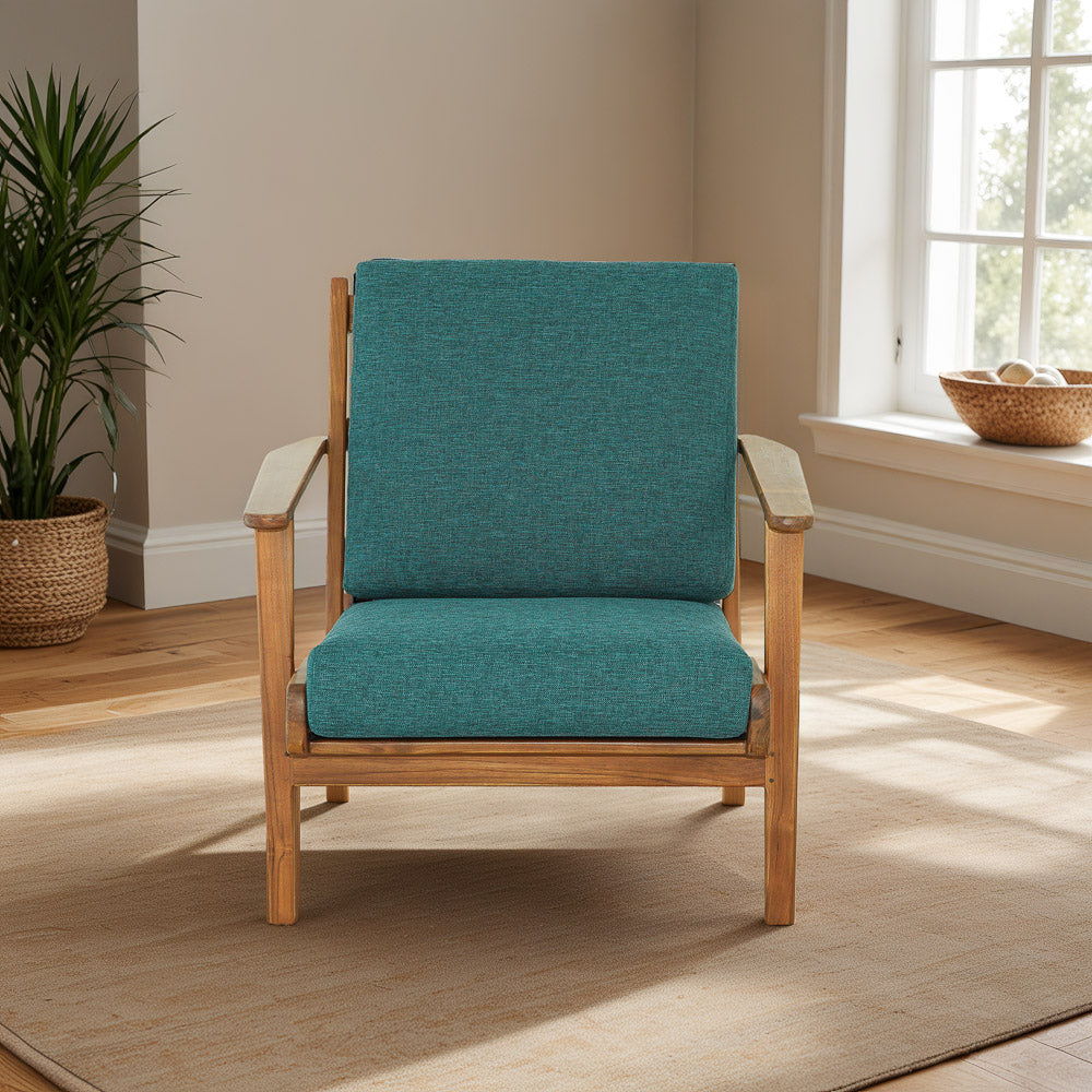 Connor - Modern Genuine Leather Lounge Chair