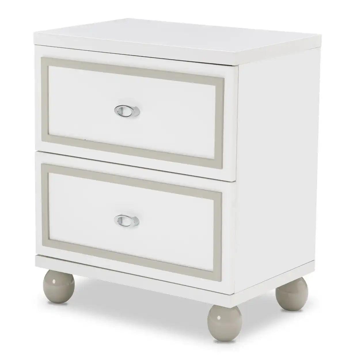 Sky Tower - Nightstand - White