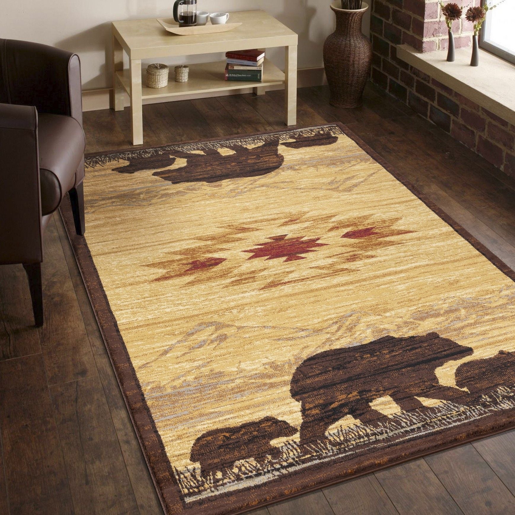 Nature's Nest - GC_CBL3006 Lodge Area Rug - Best Buy Furniture