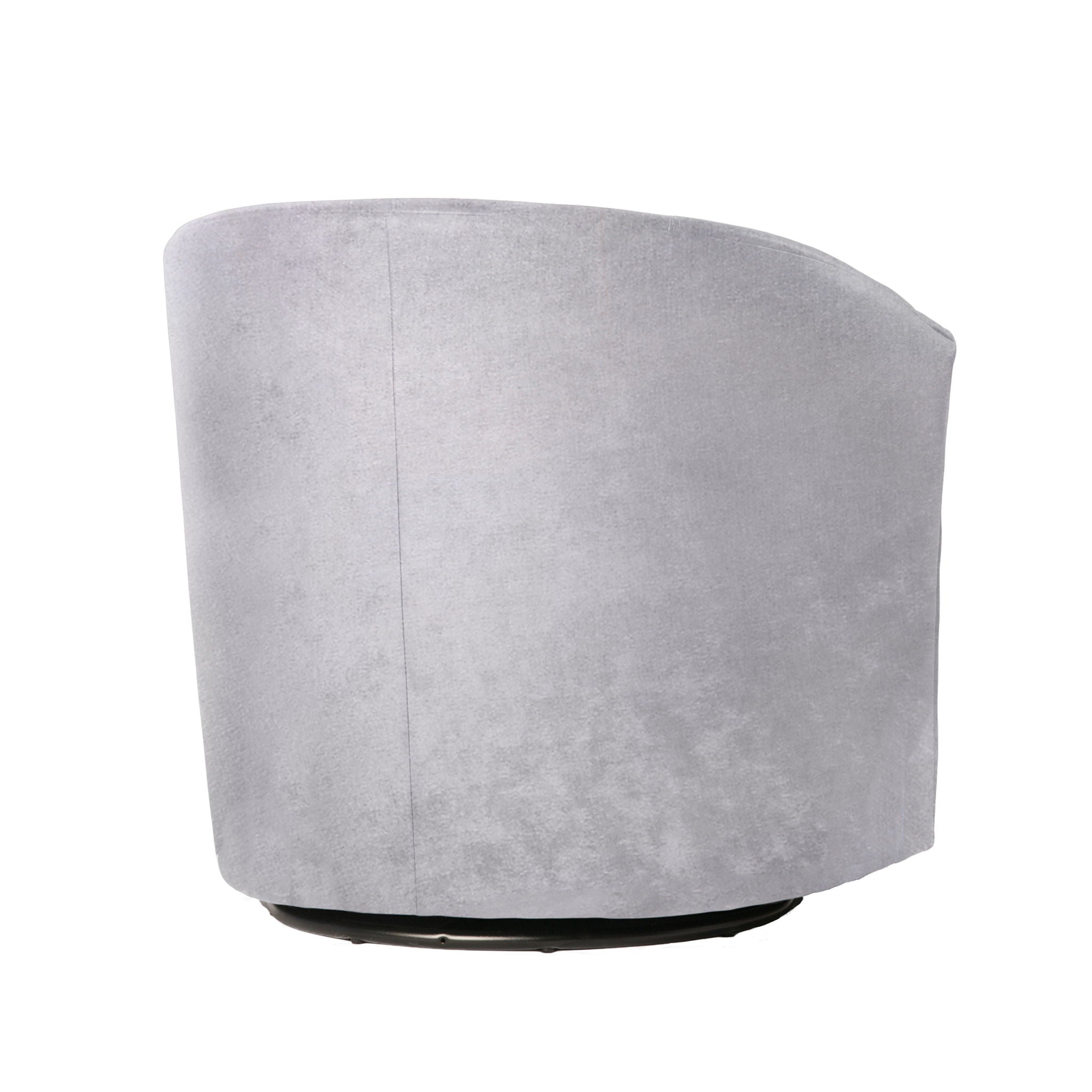 Eden - Swivel Chair With Microfiber Upholstery And Hardwood Frame