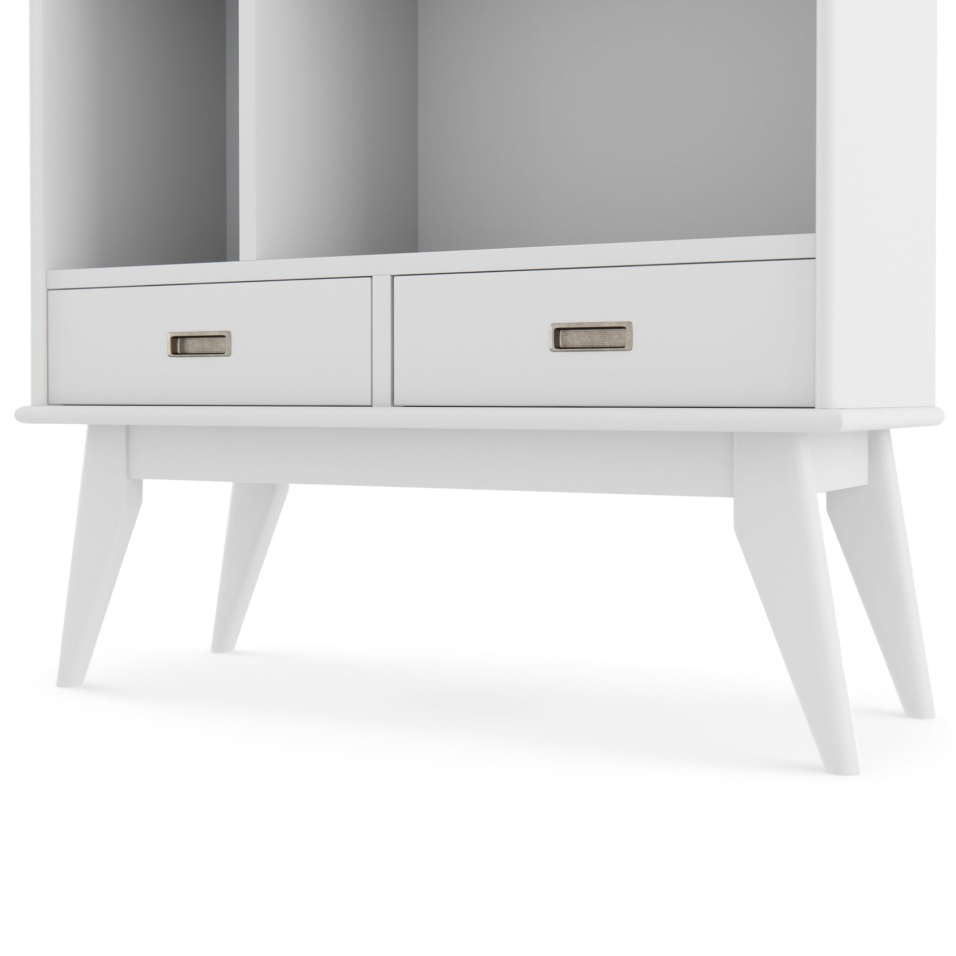 Draper - Mid Century Wide Bookcase And Storage Unit - Best Buy Furniture