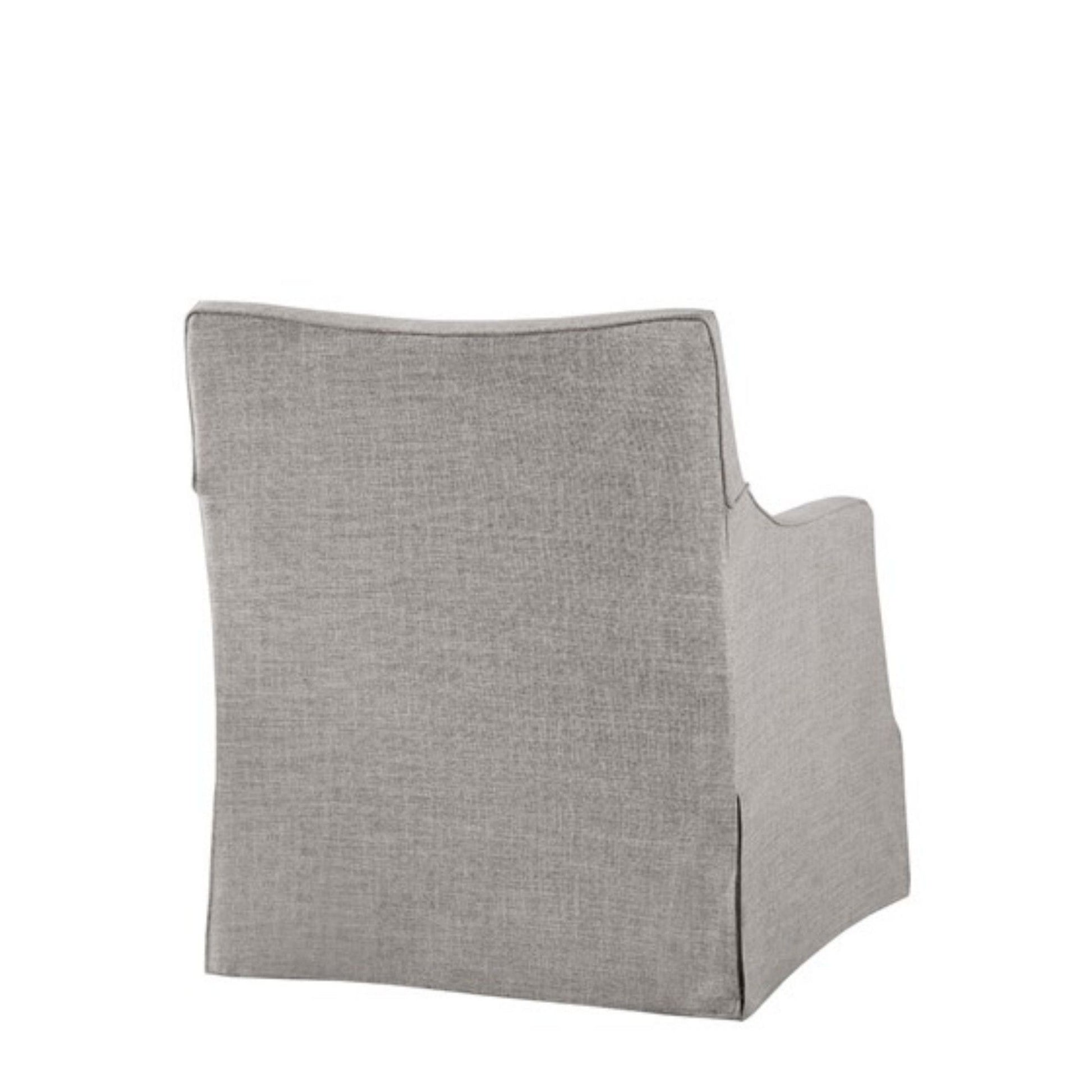 Traditional Design London Skirted Swivel Chair - Best Buy Furniture