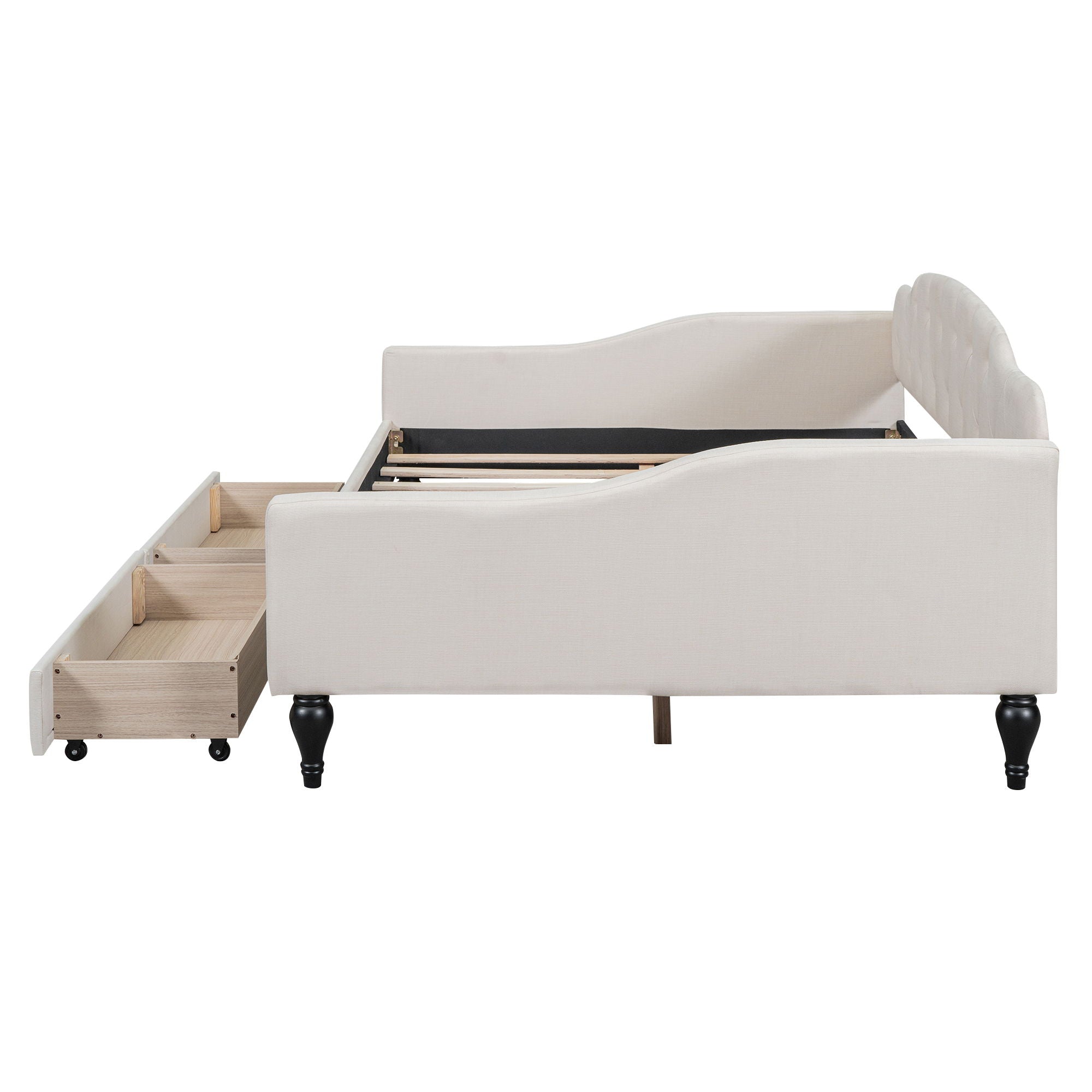 Upholstered Tufted Daybed