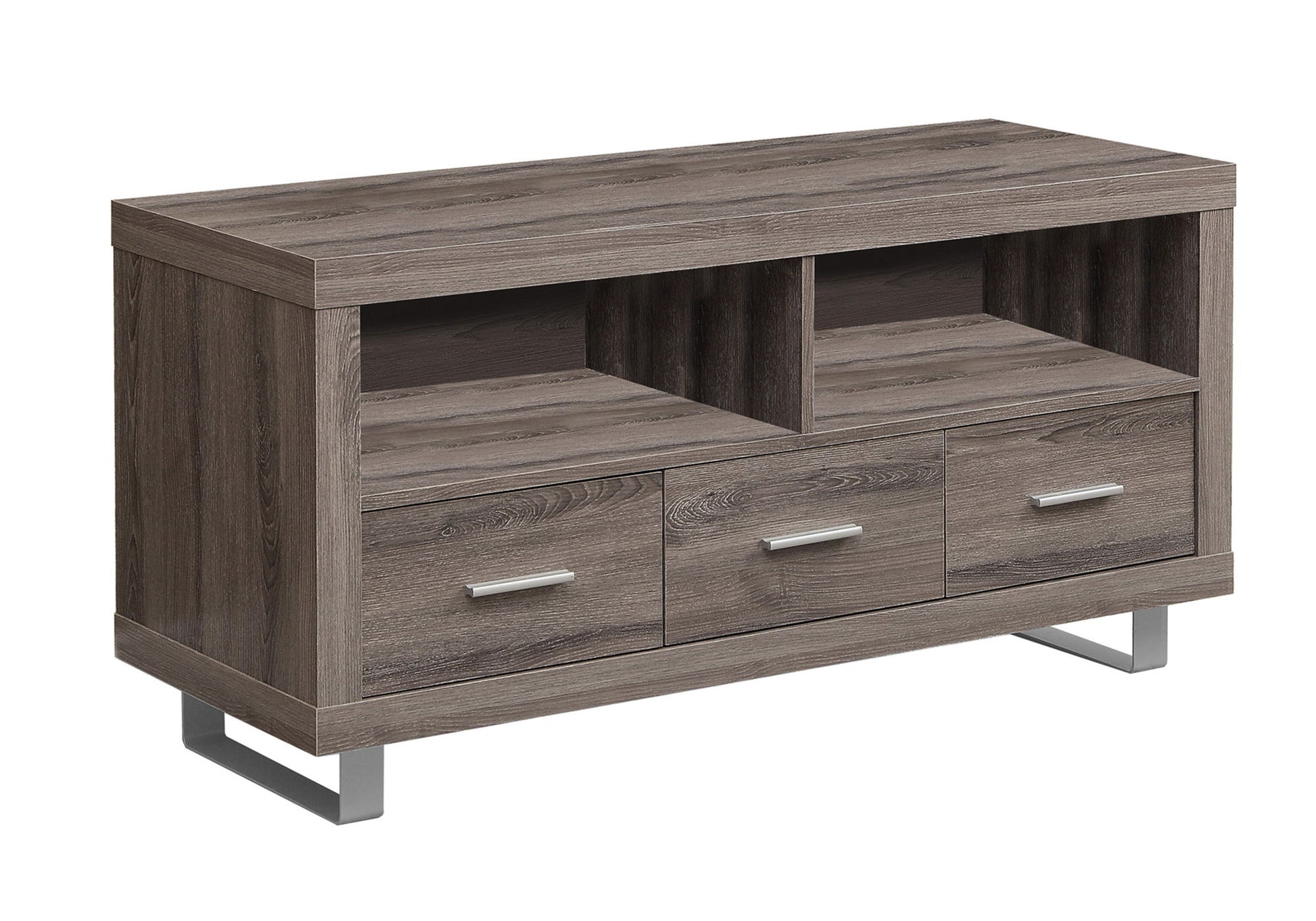 TV Stand Console Media Entertainment Center Storage Cabinet For Living Room - Taupe - Best Buy Furniture