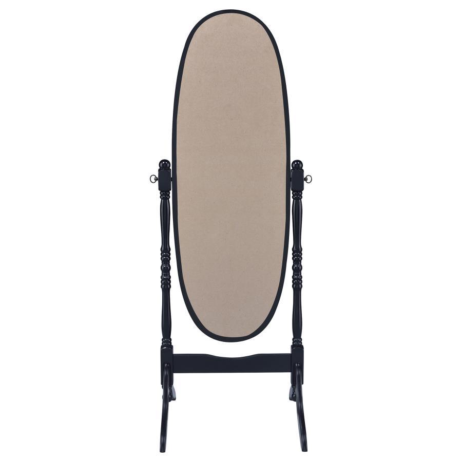 Foyet - Wood Adjustable Length Cheval Mirror - Best Buy Furniture