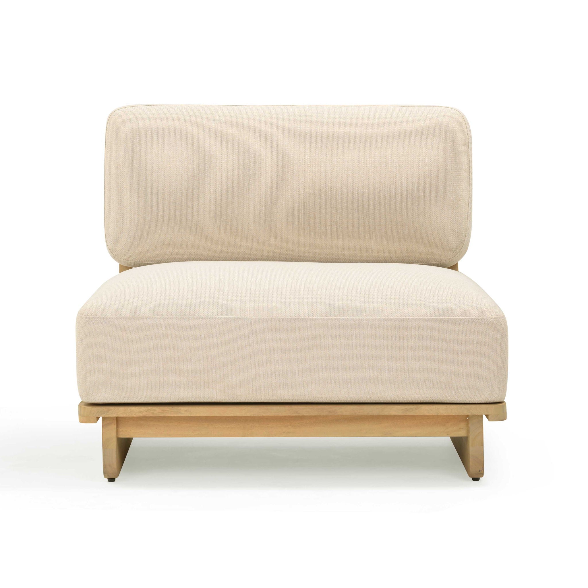 Reavan - Outdoor Lounge Chair - Cream