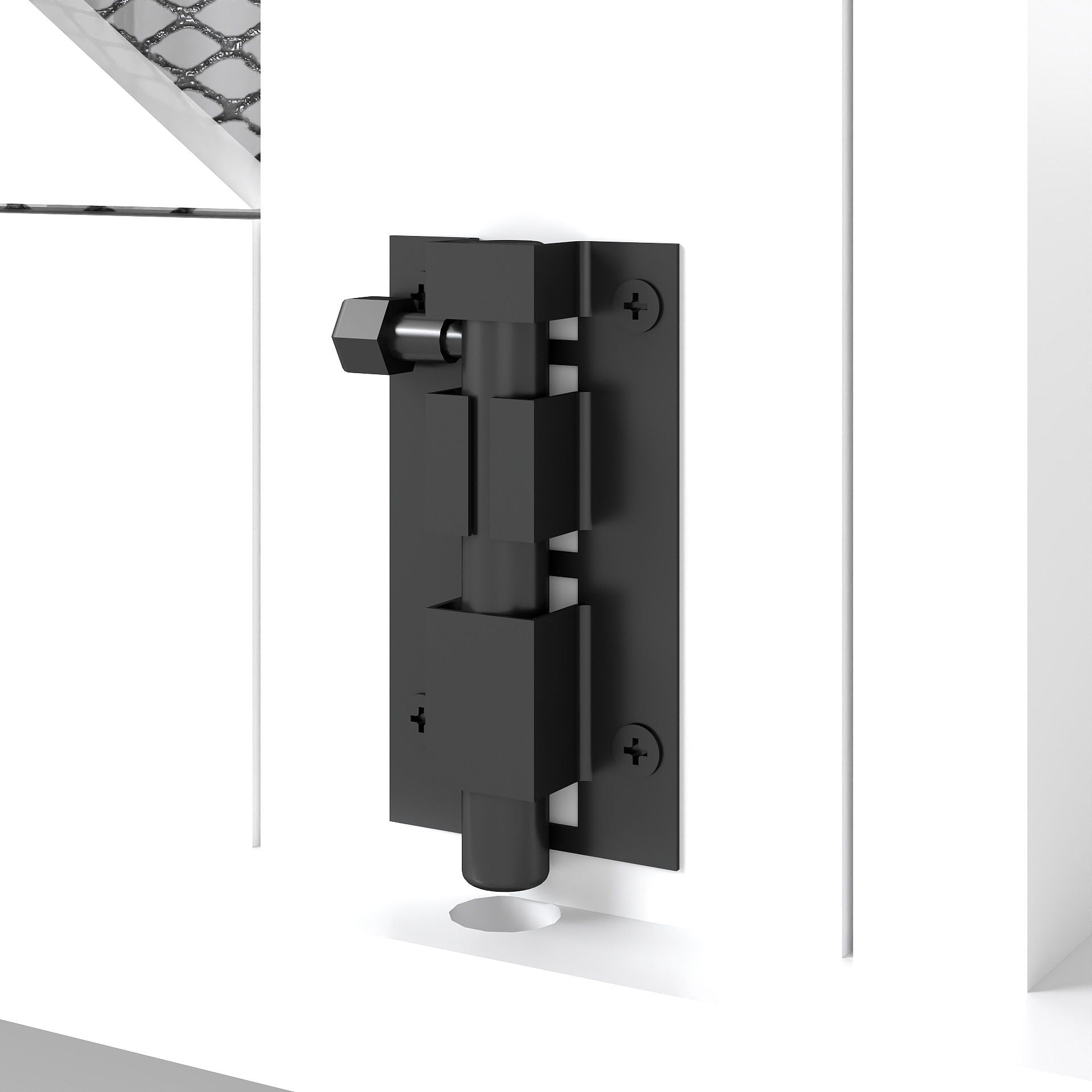 Mobile Dog Crate With Flip Top Feeding Door, Dual Access & 5 Caster System (2 Locking) - Brown White