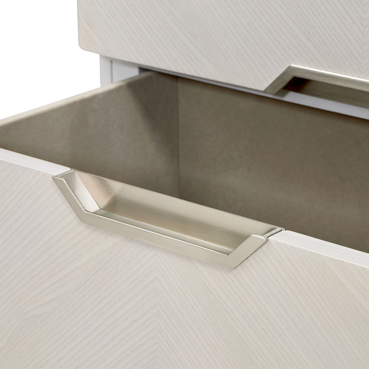 Penthouse - Nightstand - Gray - Best Buy Furniture