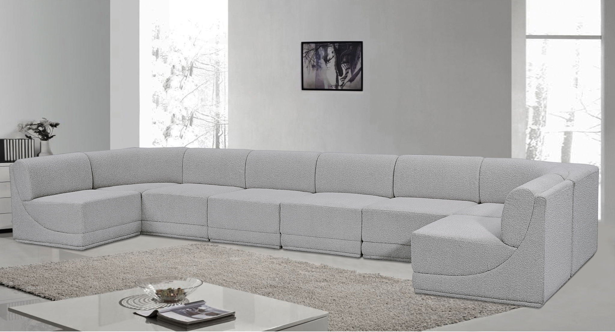 Ollie - 8 Piece Modular Sectional