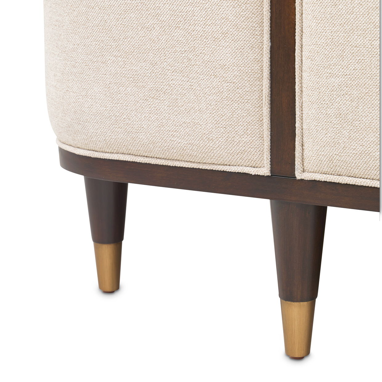 Camellia Field - Upholstered Panel Bed