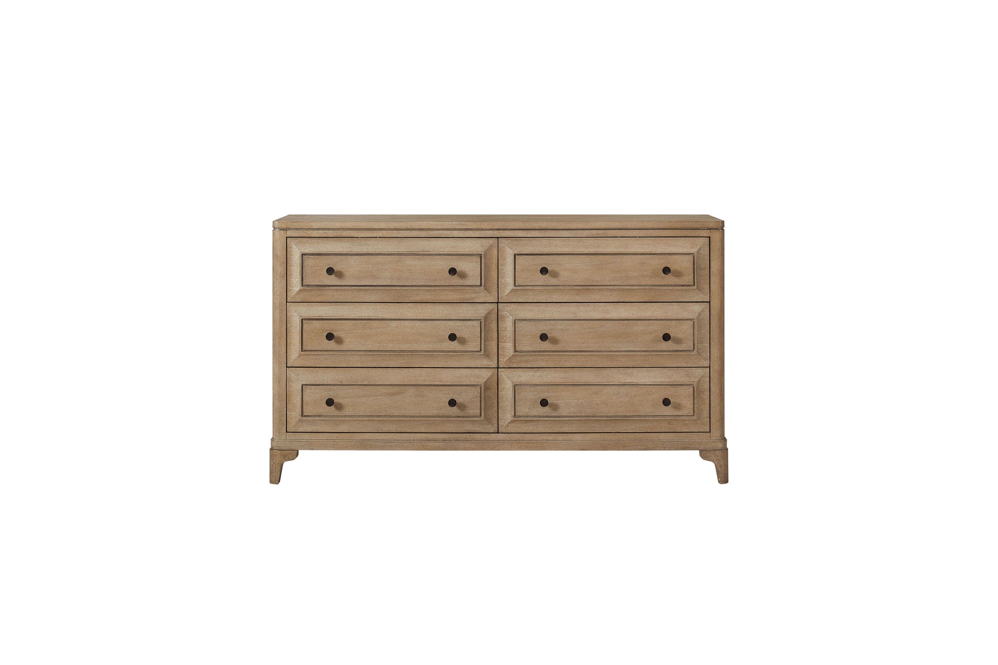 Modern 6 Drawer Dresser - Sand - Best Buy Furniture