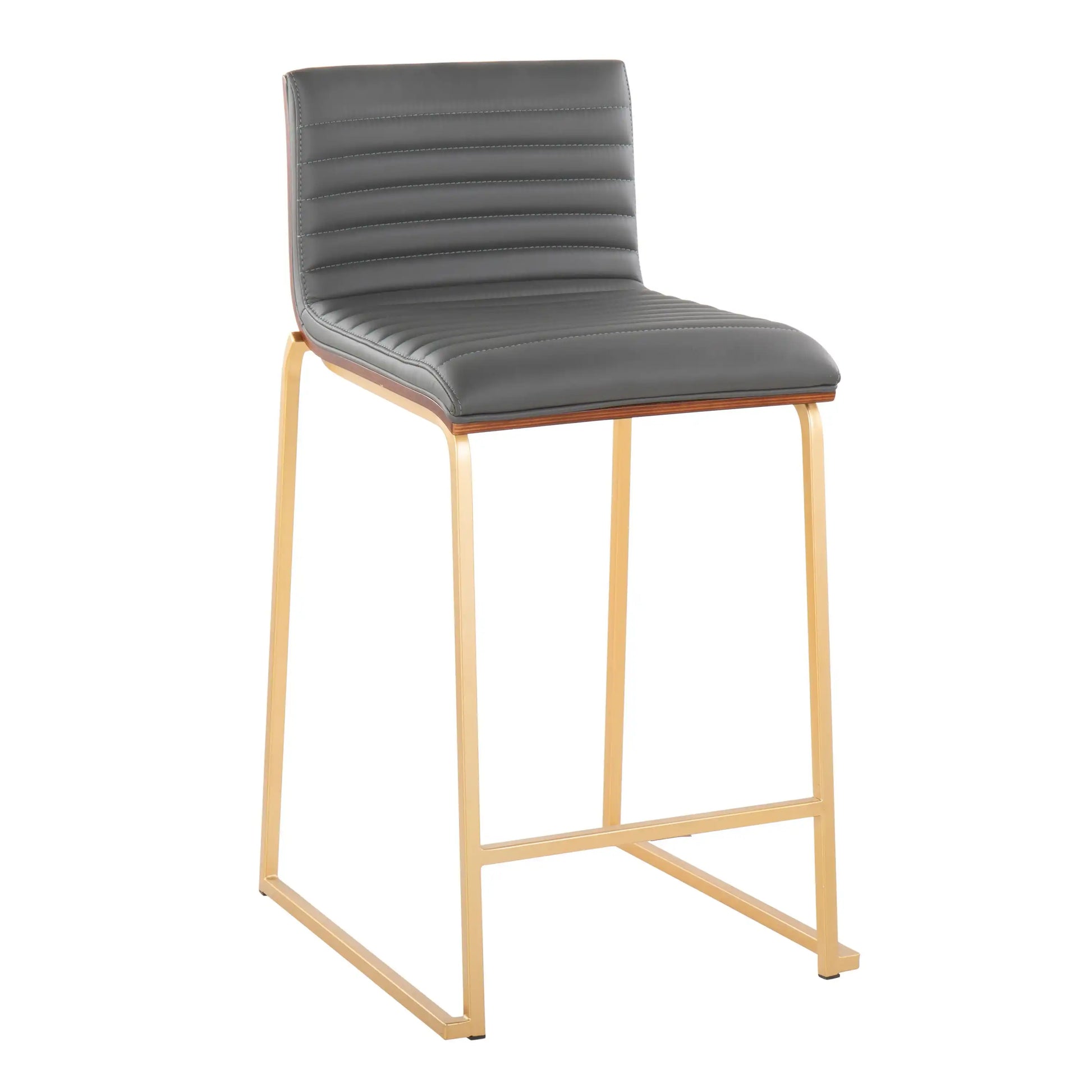 Mason Mara - Contemporary Design Fixed Height Counter Stool (Set of 2) - Best Buy Furniture