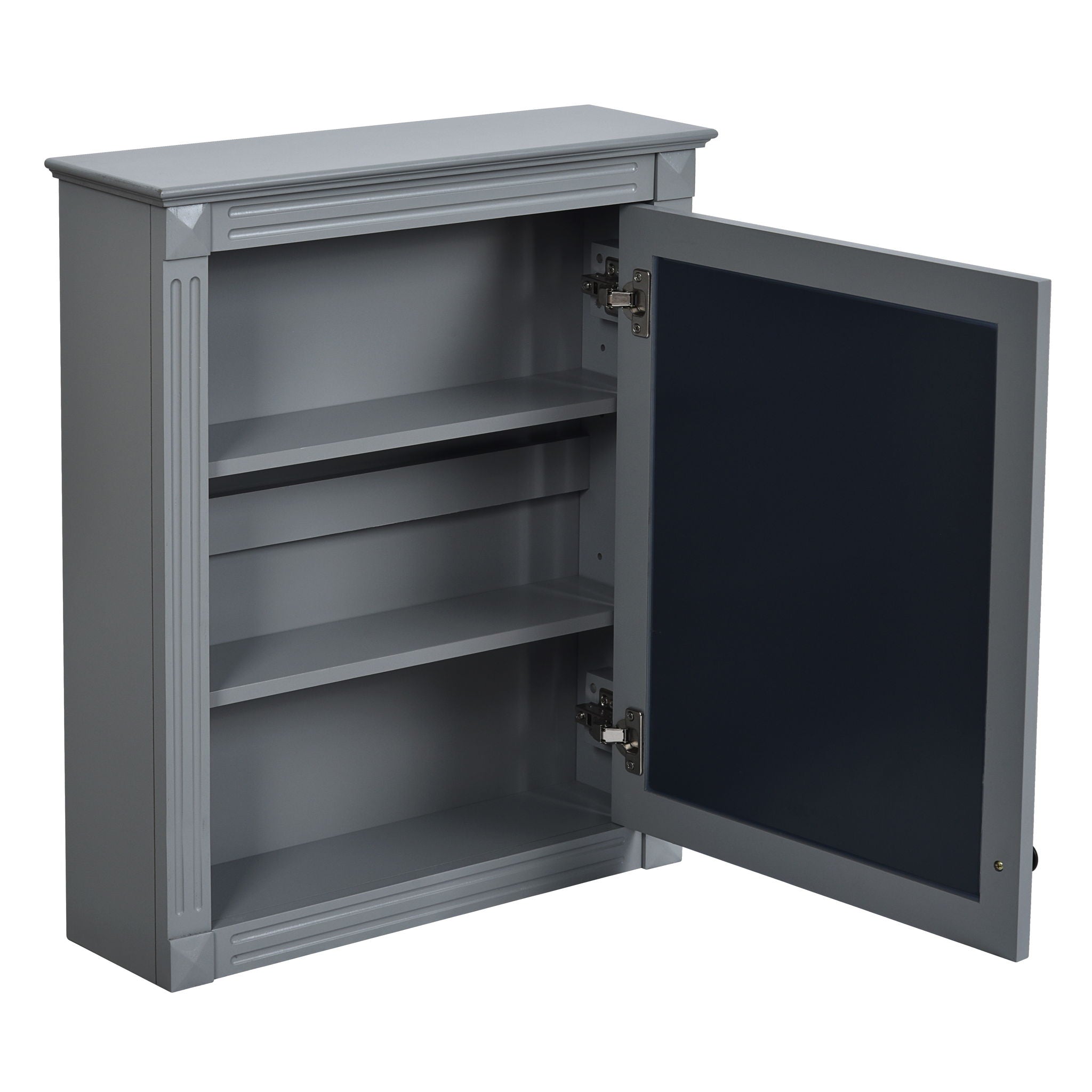 Wall Mounted Bathroom Storage Cabinet With Mirror, Medicine Cabinet With Height Adjustable Shelf