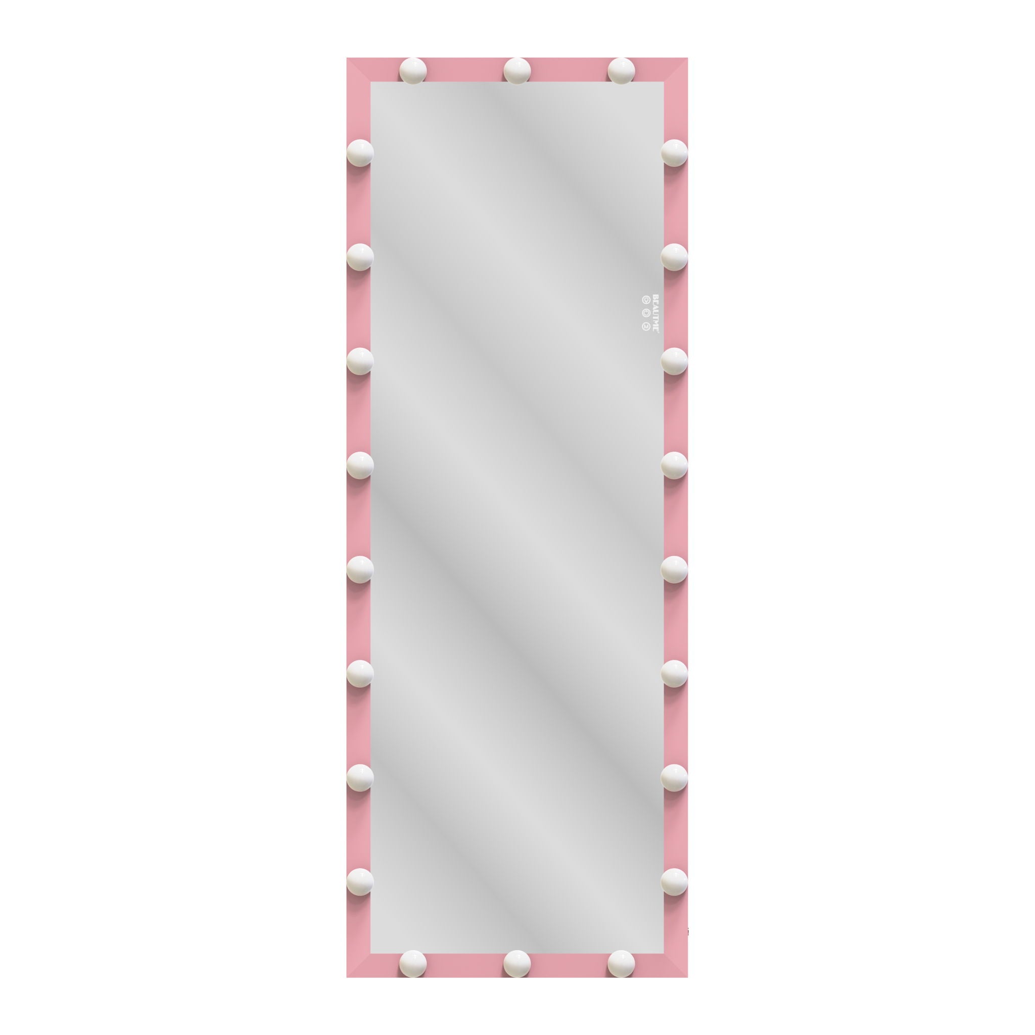 Full Length Mirror With Lights Full Body Vanity Mirror With 3 Color Modes Lighted Standing Floor Mirror For Dressing Room Bedroom Wall Mounted Touch Control