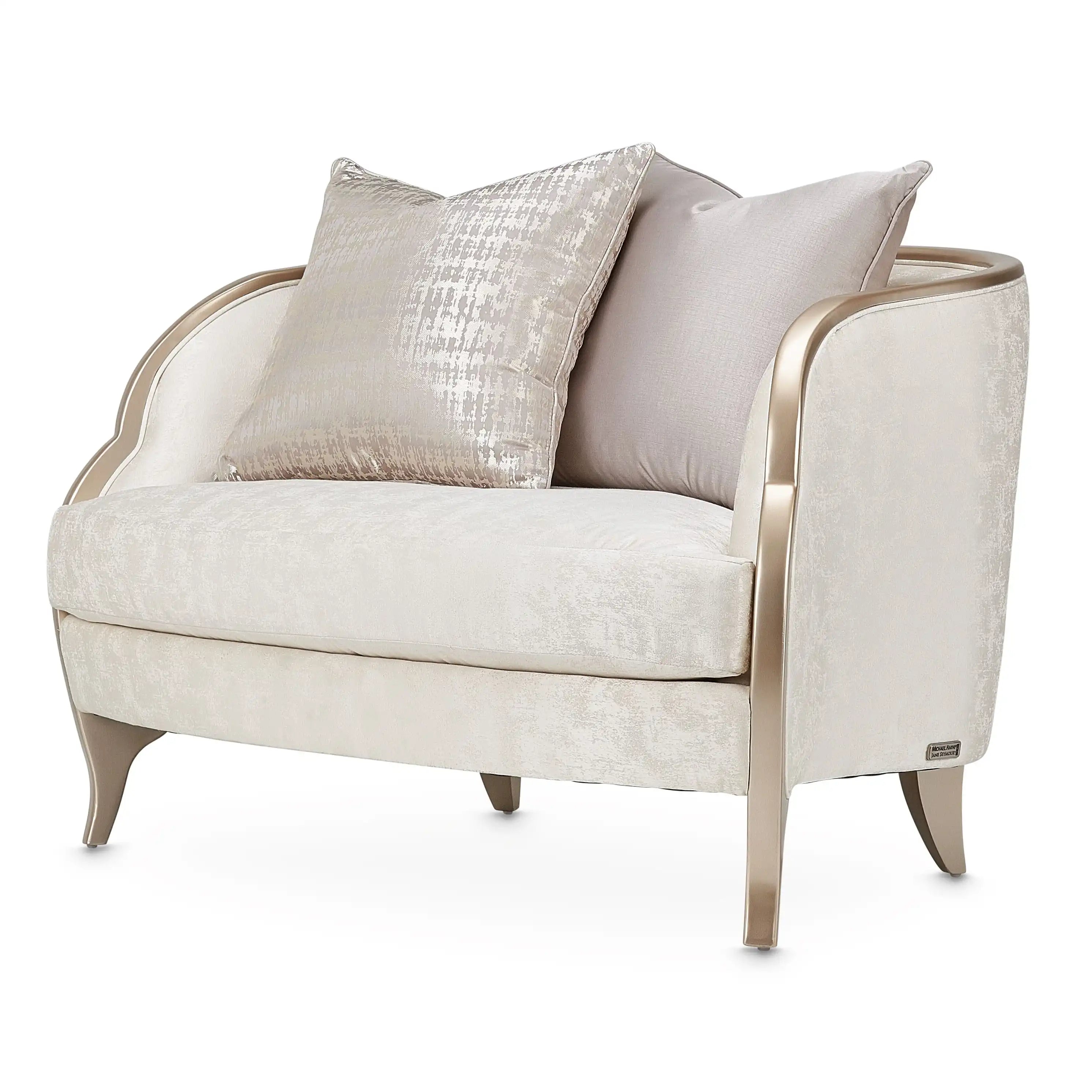 Malibu Crest - Chair And Half - Cloud White/Chardonnay