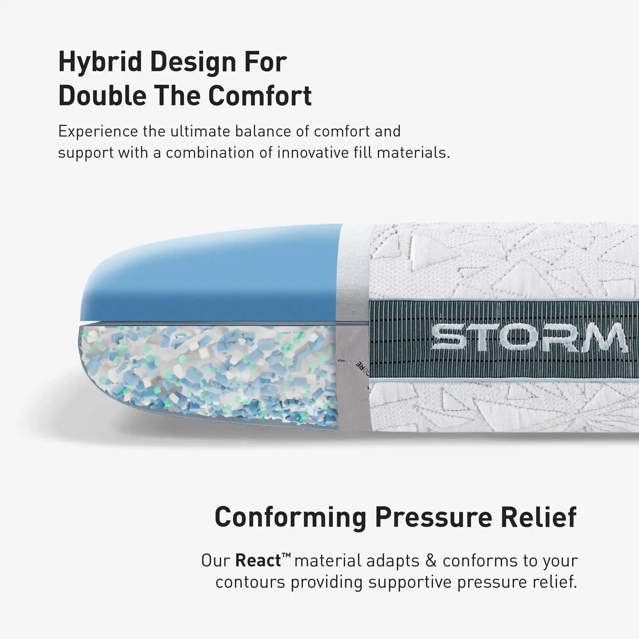BEDGEAR Storm Performance Pillow