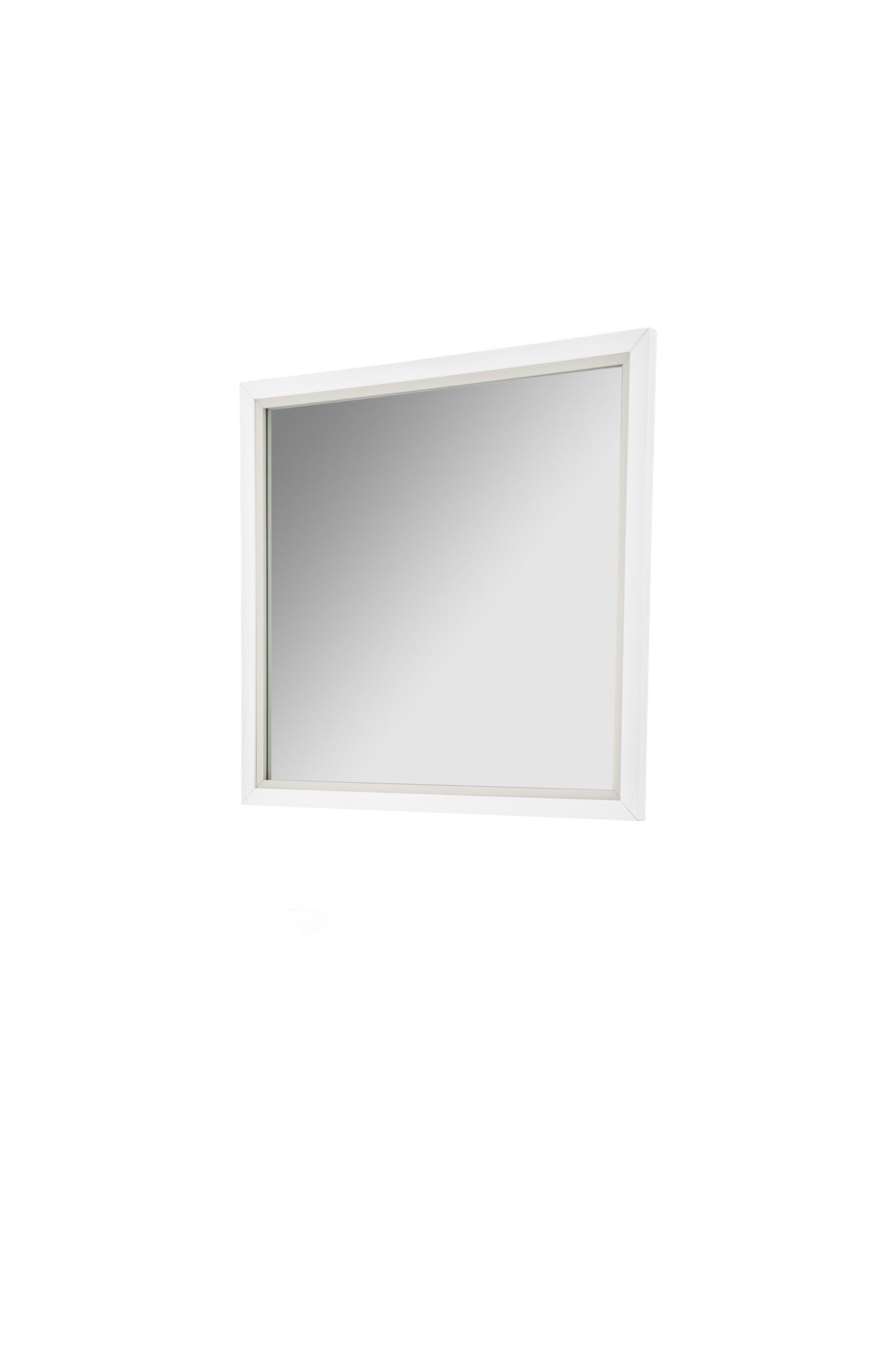 Sky Tower - Dresser Mirror - Cloud White - Best Buy Furniture