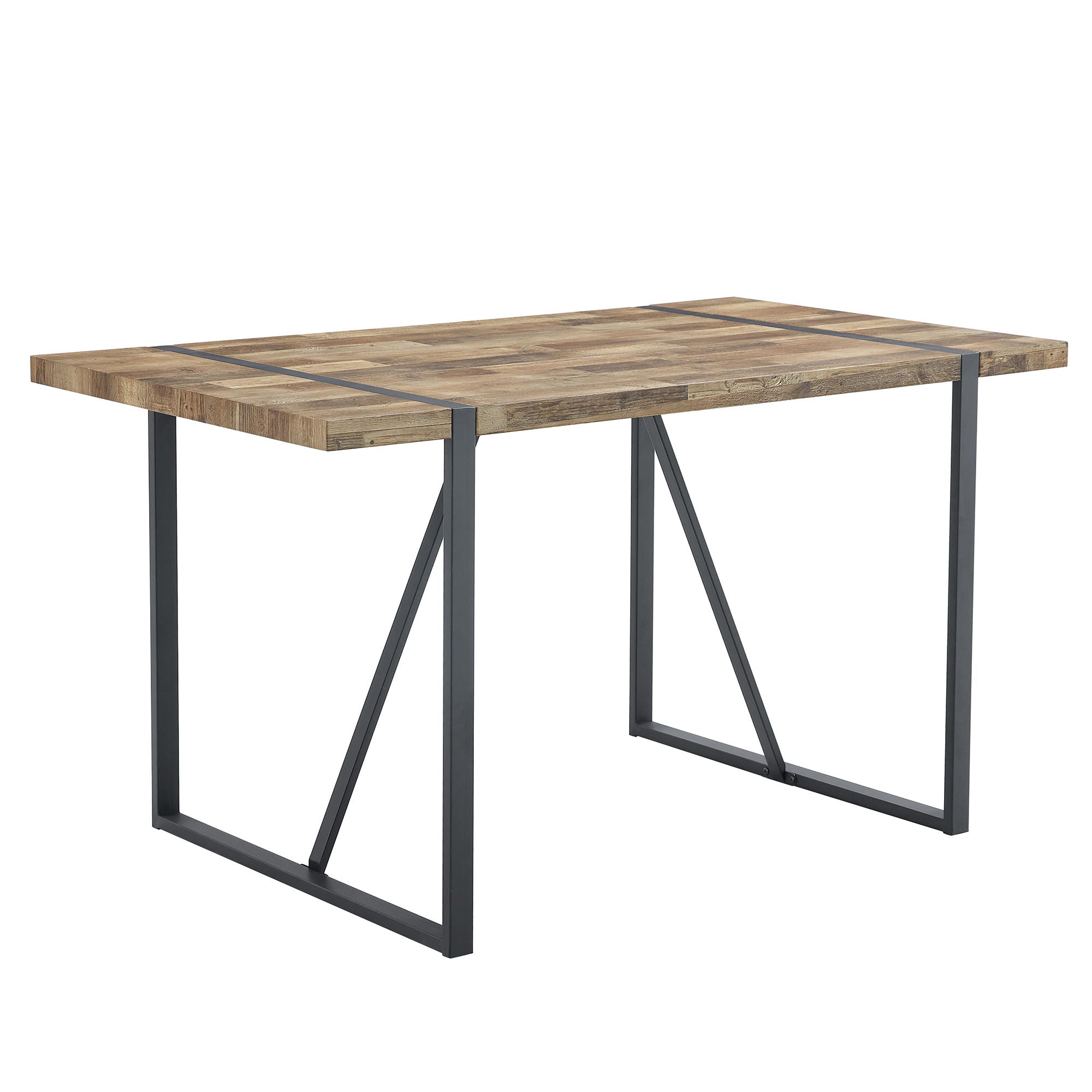 Industrial Rectangular Dining Table For 4 - 6 People
